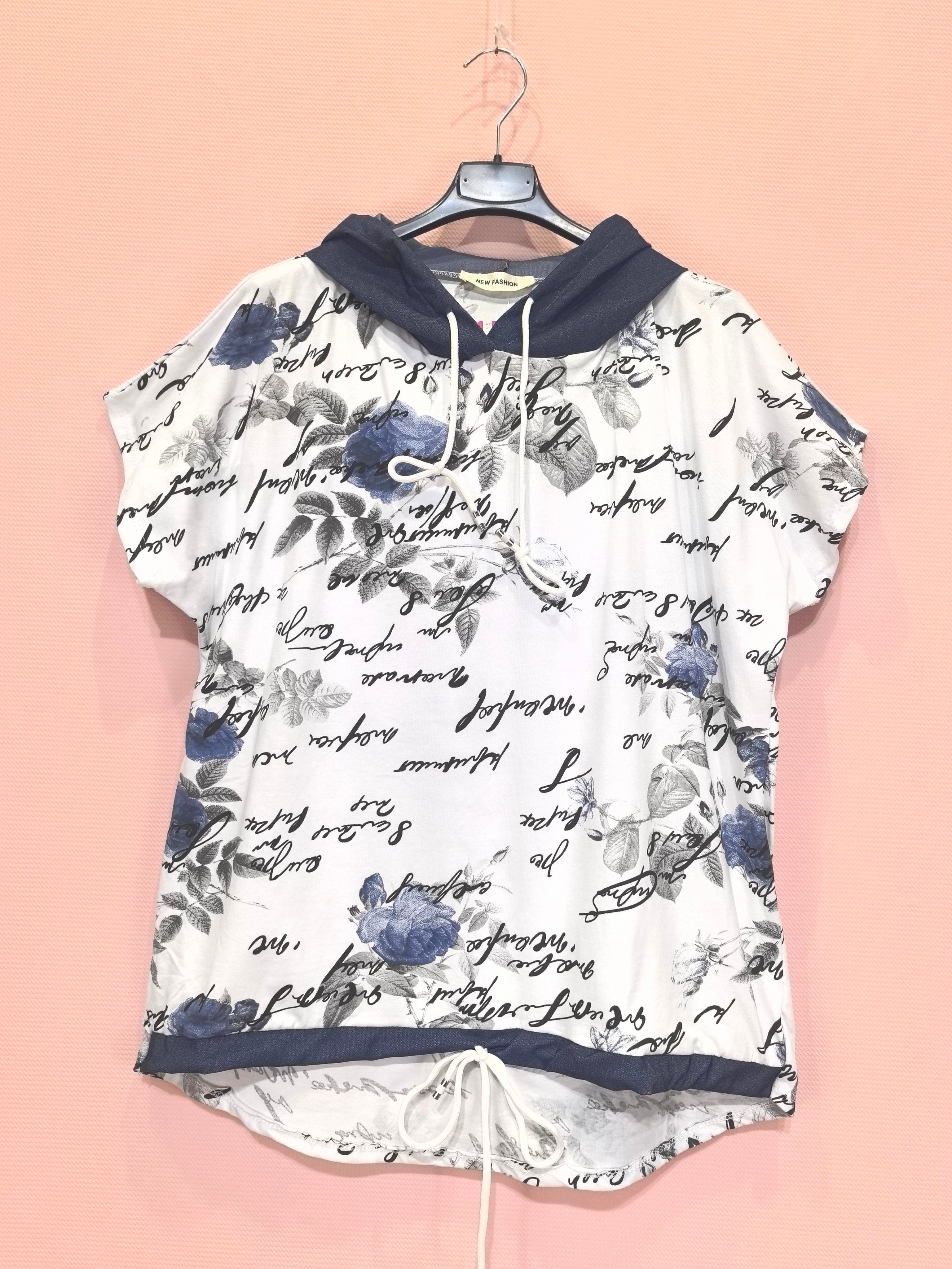 T-shirts Avec Capuche En Jean (x6)