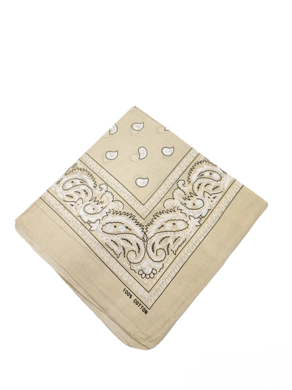 Bandana 100% coton Motif Paisley  (x12)