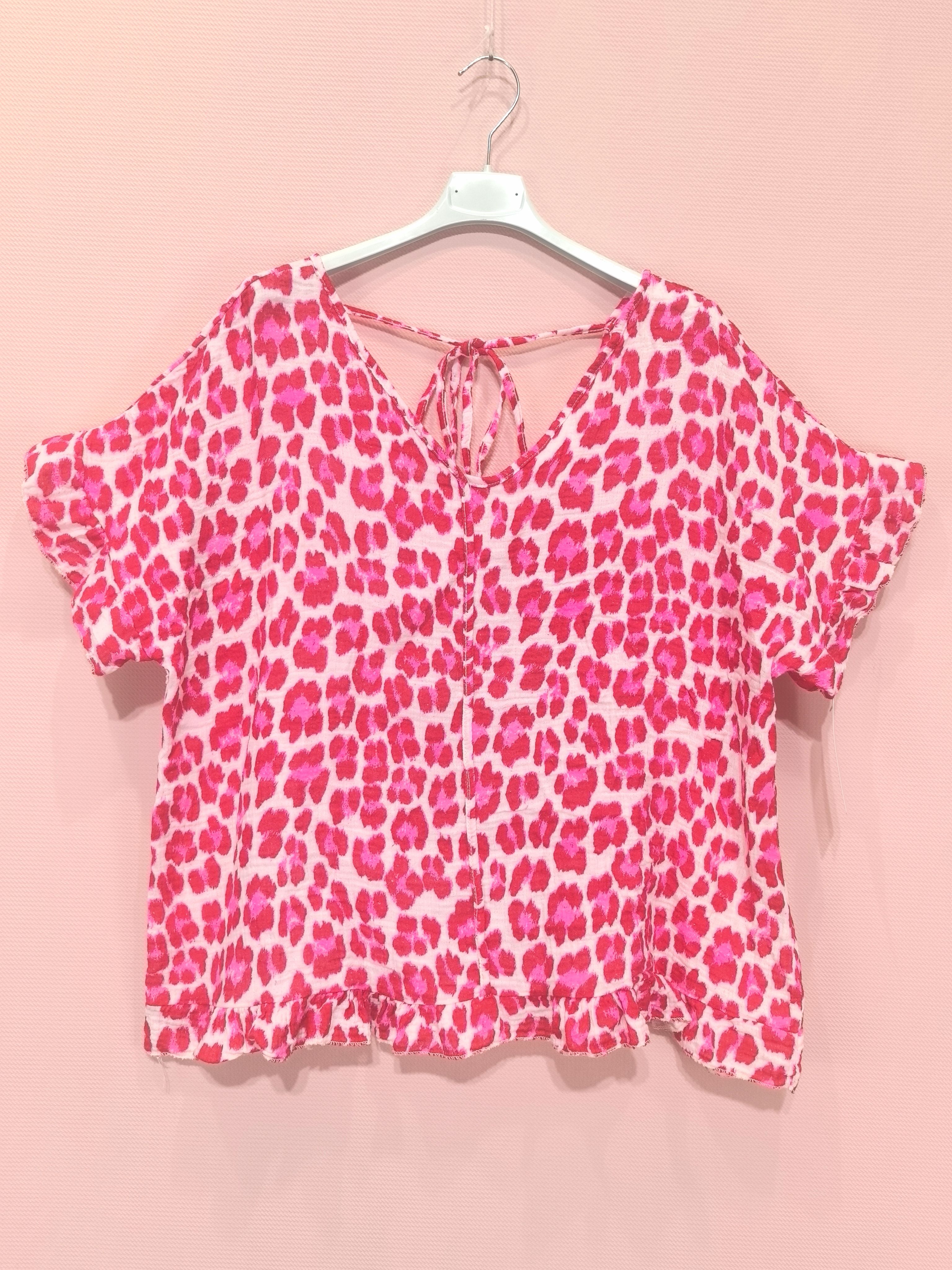 T-shirts Léopard En Gaze De Coton (×8)