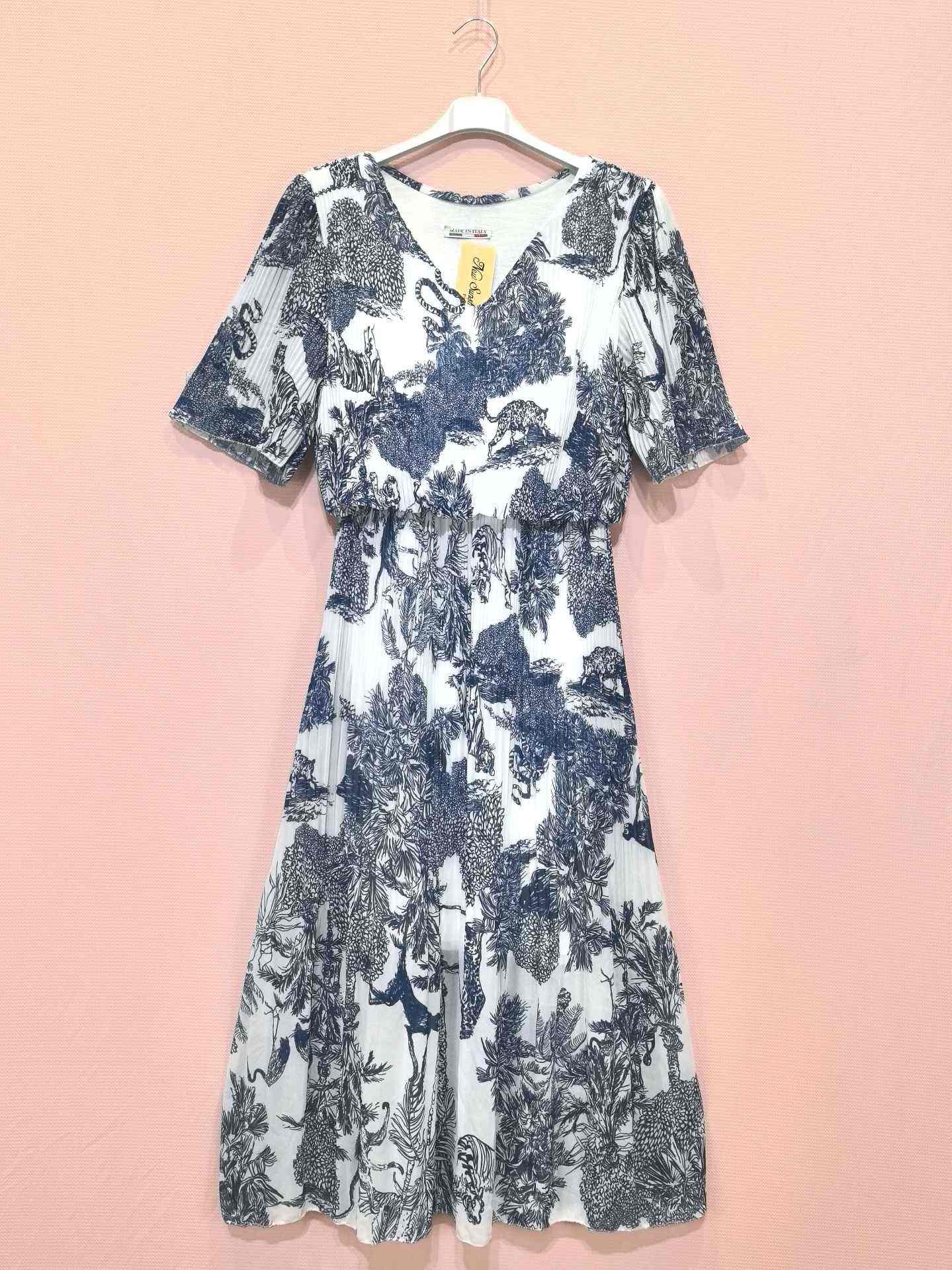 Robe Longue Plissée (x4)