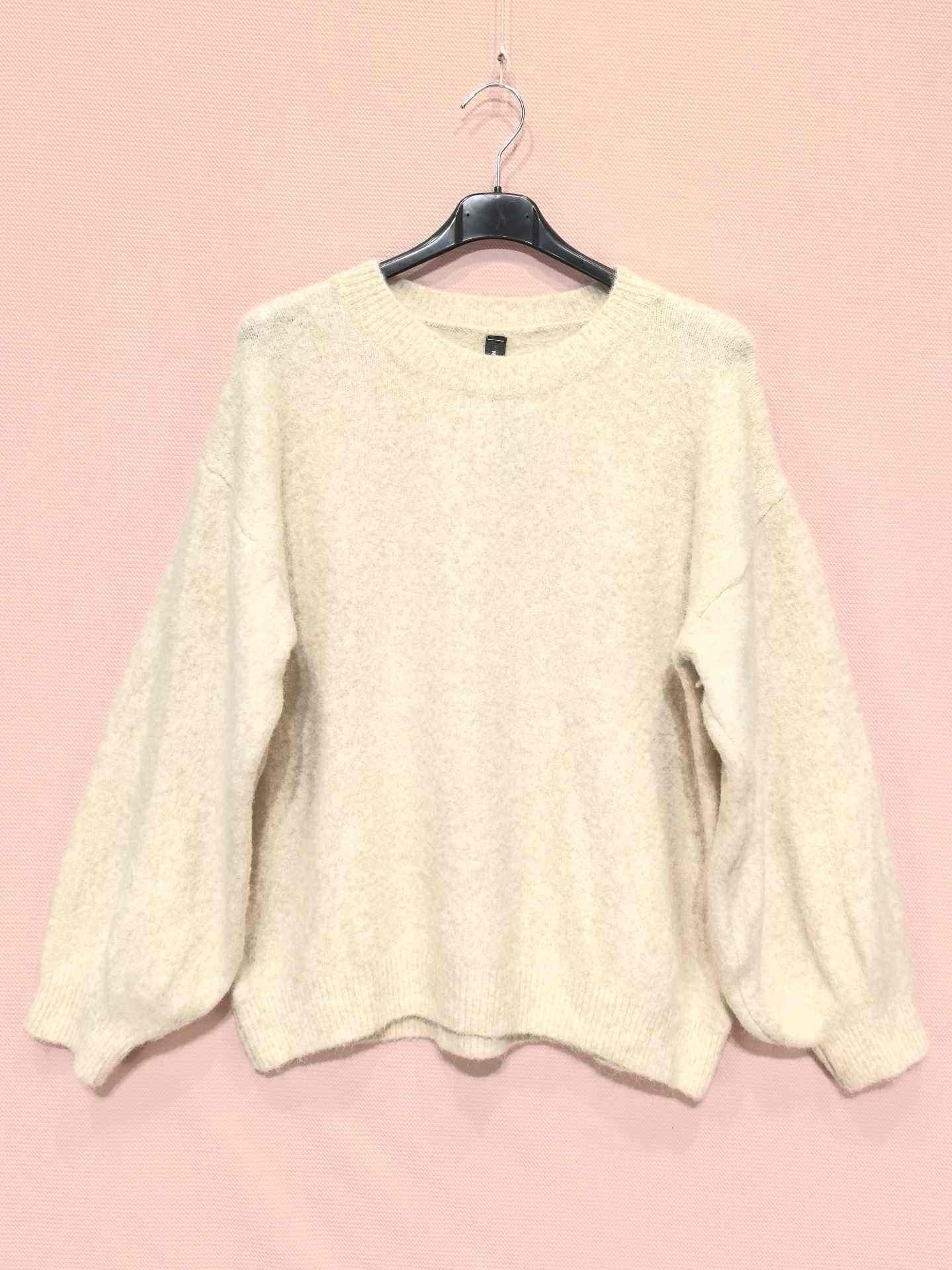 Pull cocooning effet duveteux （x6）