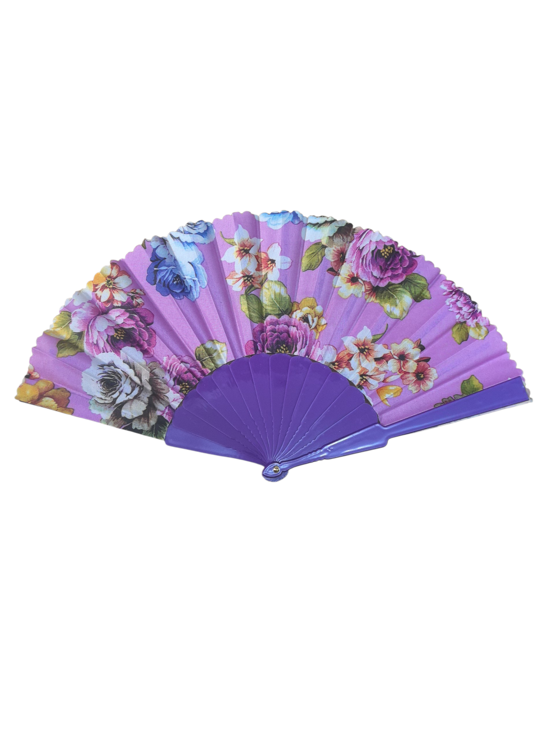 Éventails motif fleur (x12)#37