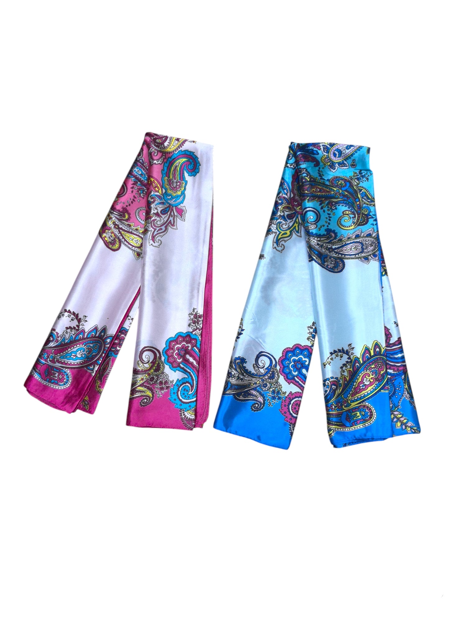 Foulard carré  90cm imprimé fantaisie (x10)#20