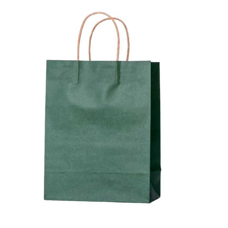 LOT DE 60-Sacs papier kraft /31*12*42cm (couleurs mélangées)