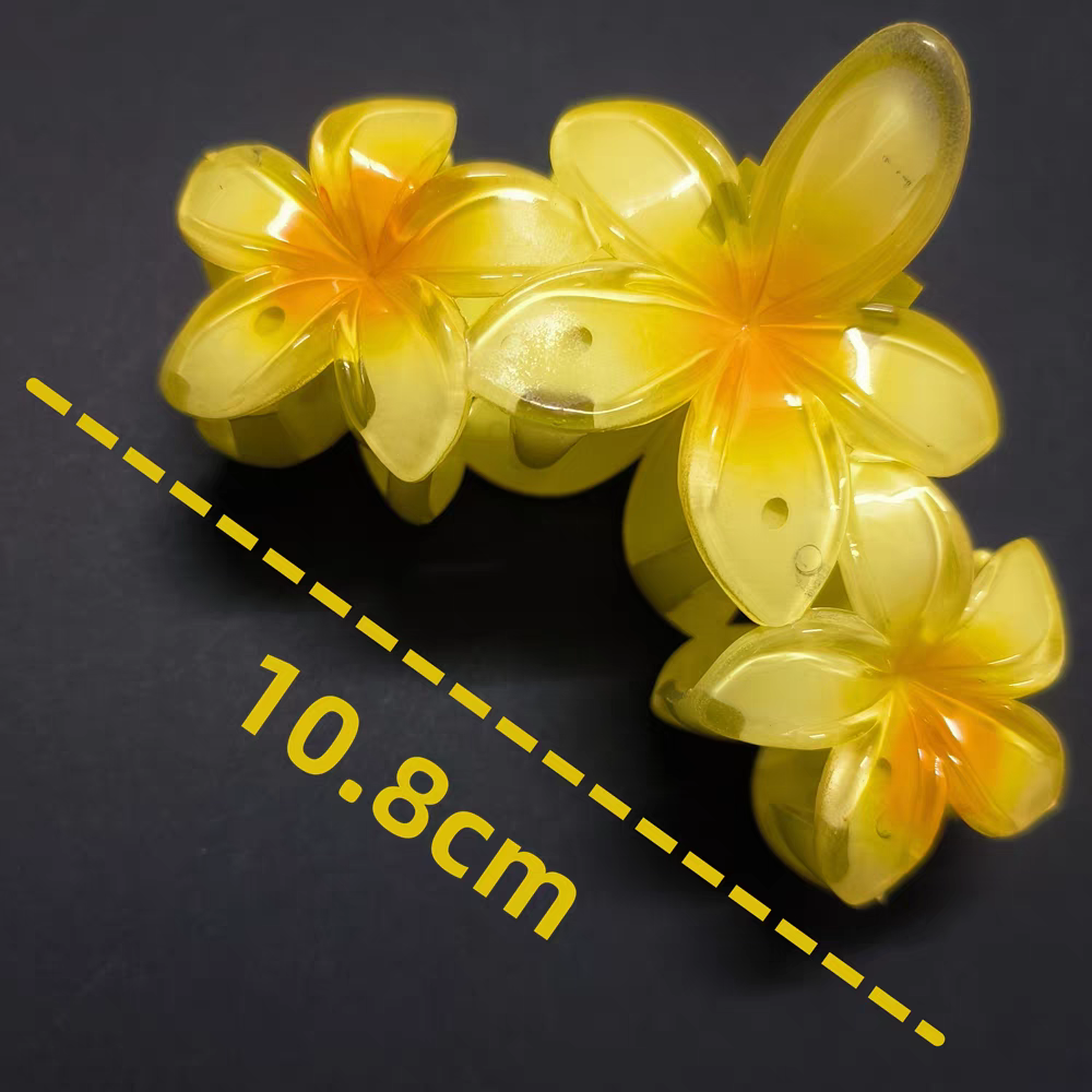 pinces  cheveux  forme  fleur (x12)#7