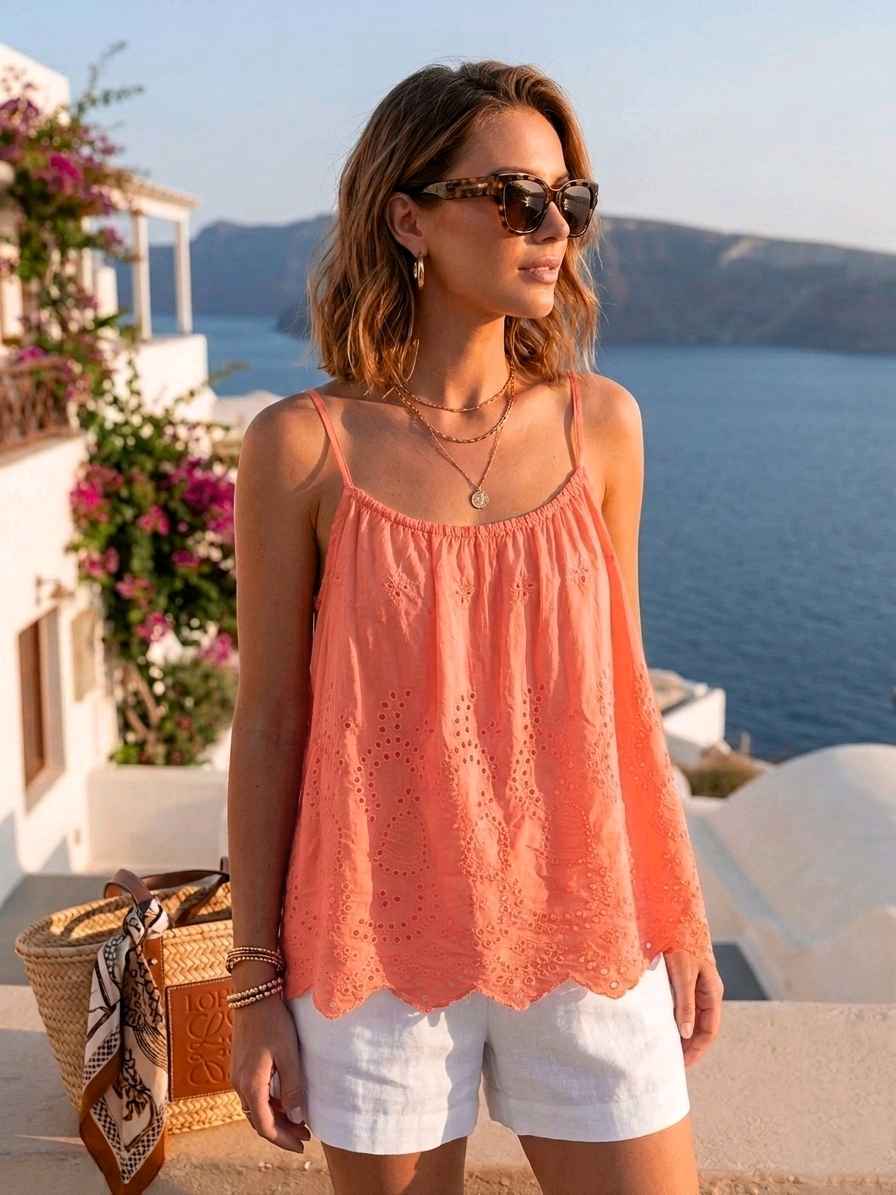 Top Broderie (x8)