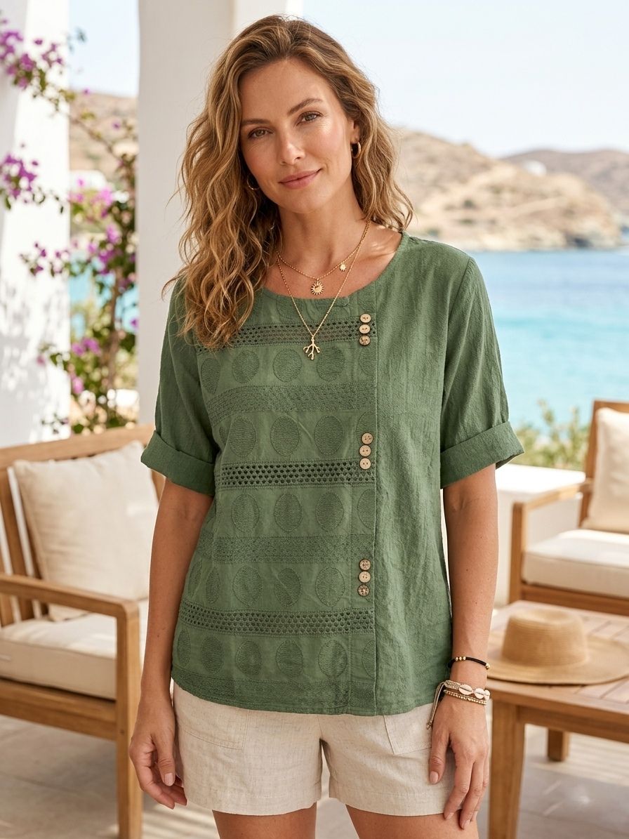 Le Blouse de Vacances Chic (x8)