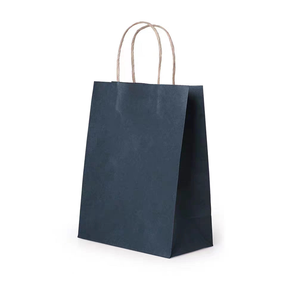 LOT DE 60-Sacs papier kraft /31*12*42cm (couleurs mélangées)
