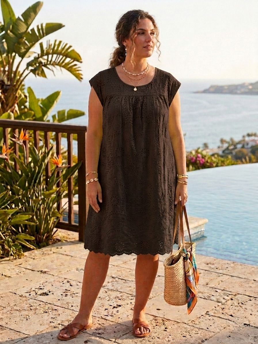 Robe Brodée (x6)