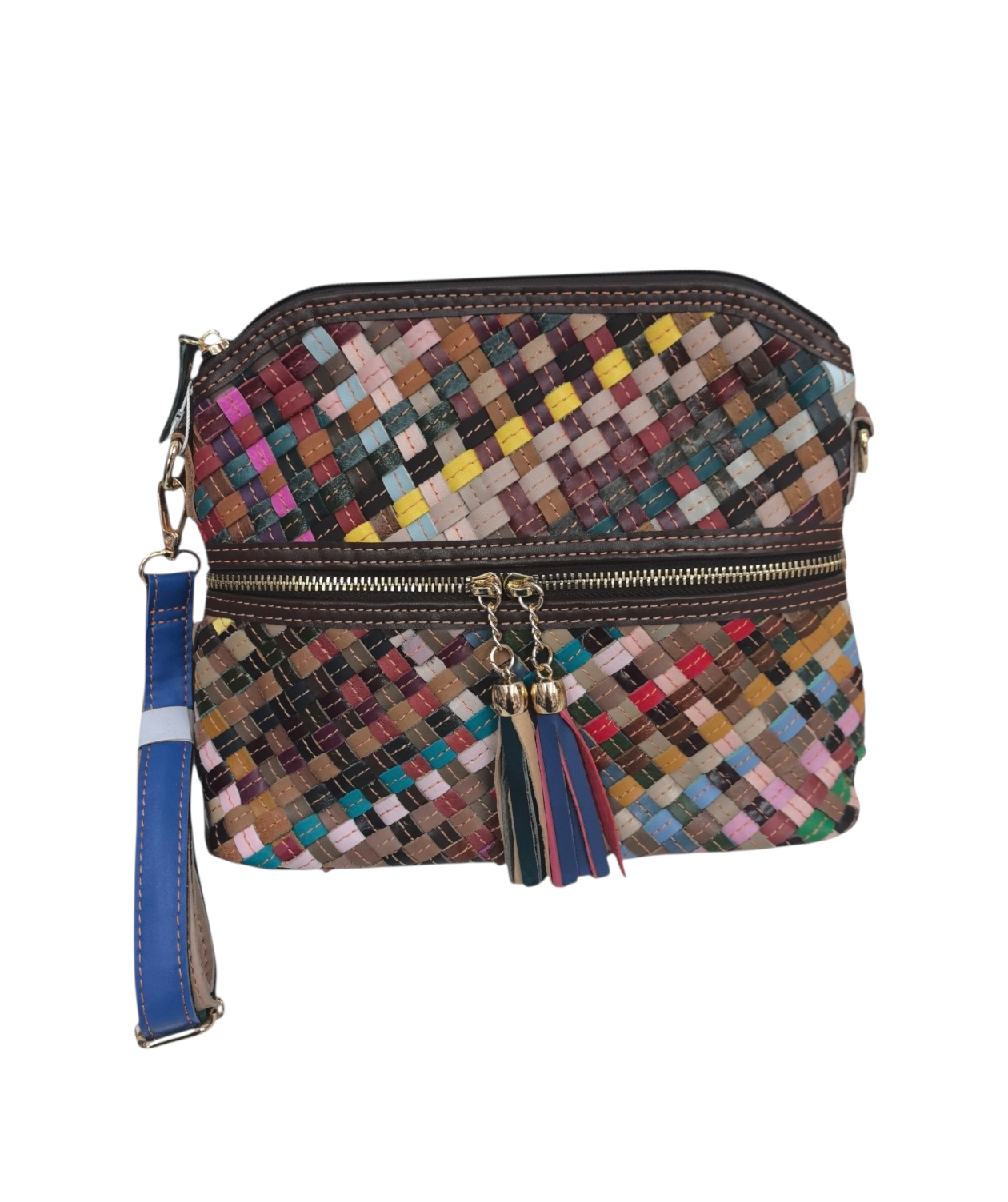 Sac multicouleur  en  Cuir véritable Pour Femme (X4)