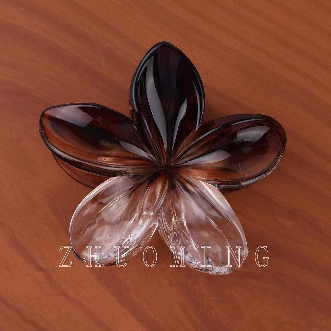 pinces  cheveux  forme  fleur (x12)#1