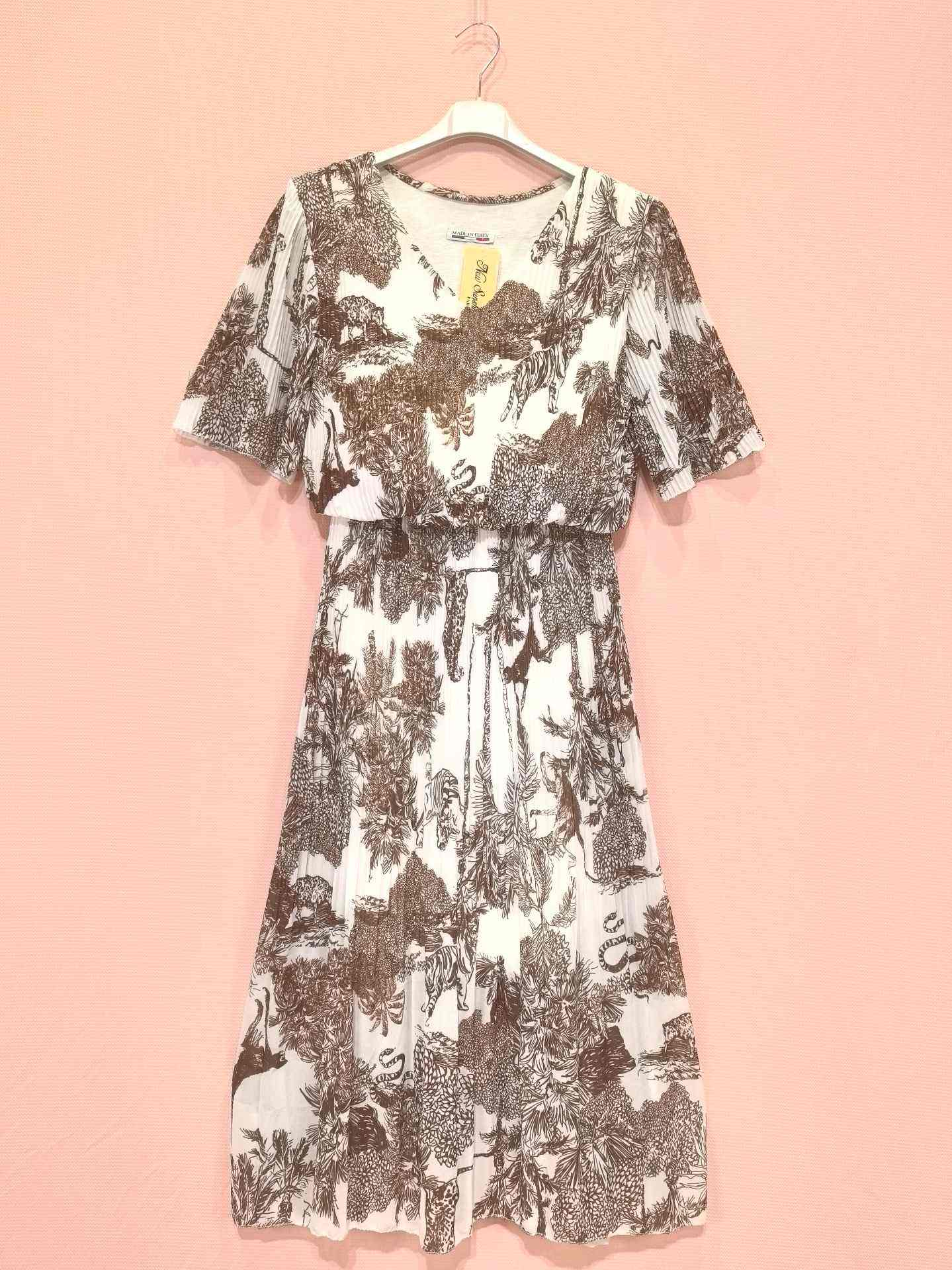 Robe Longue Plissée (x4)