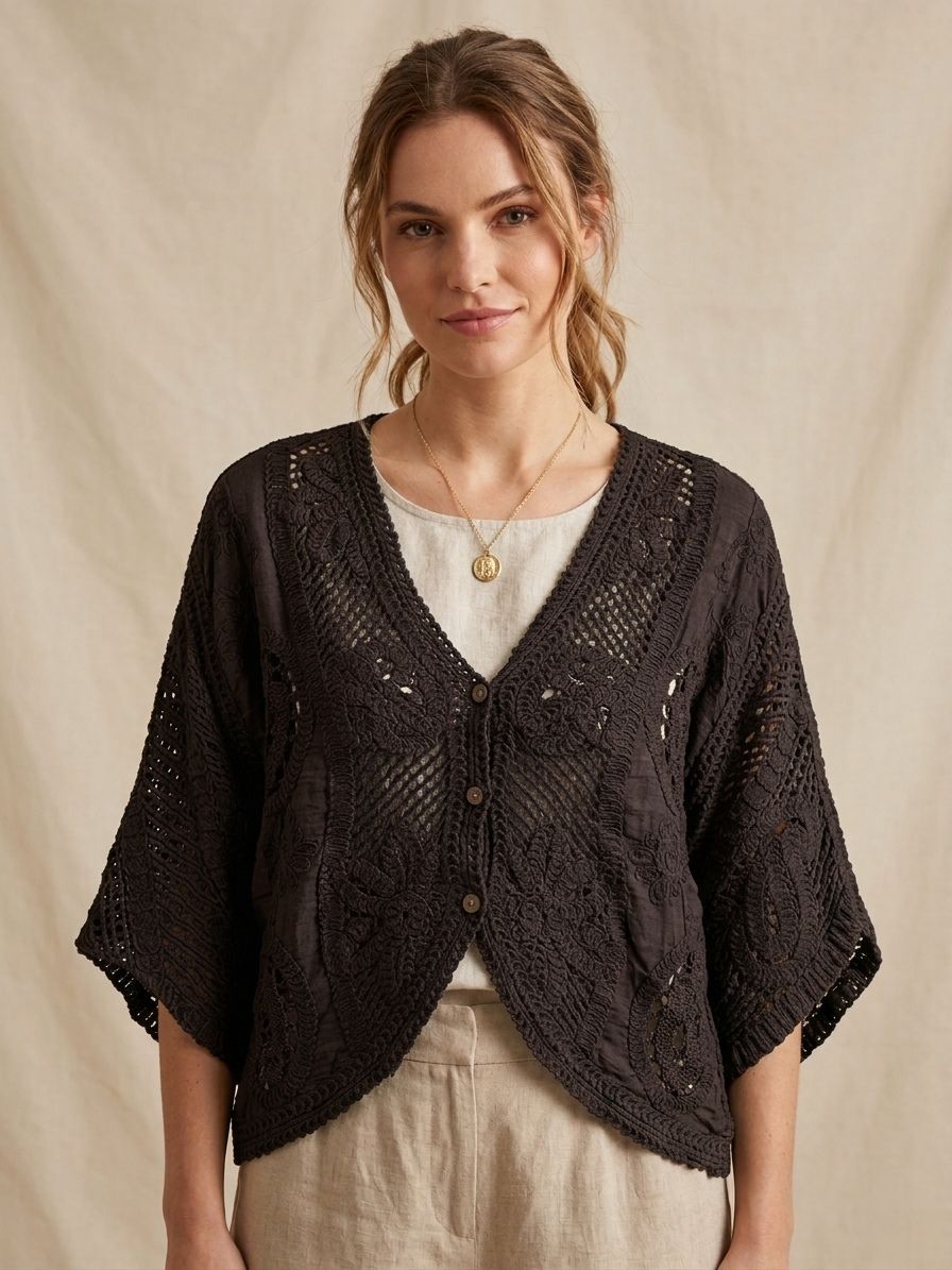Gilet En Crochet (×6)