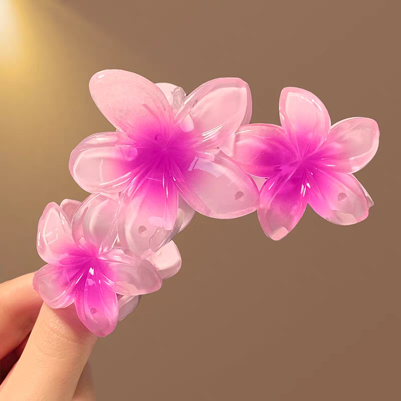 pinces  cheveux  forme  fleur (x12)#7