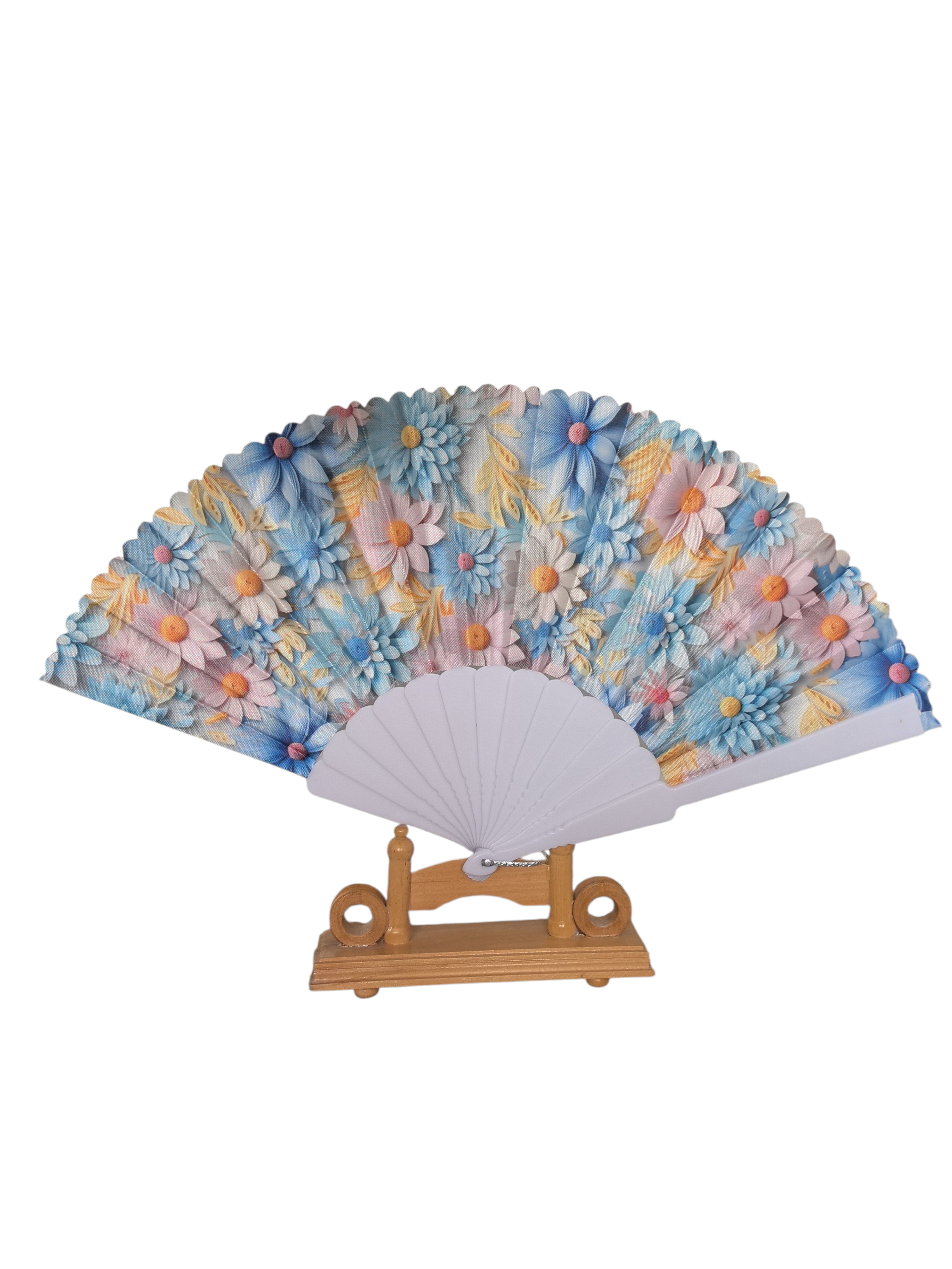 Éventails motif Marguerites(x12)#40