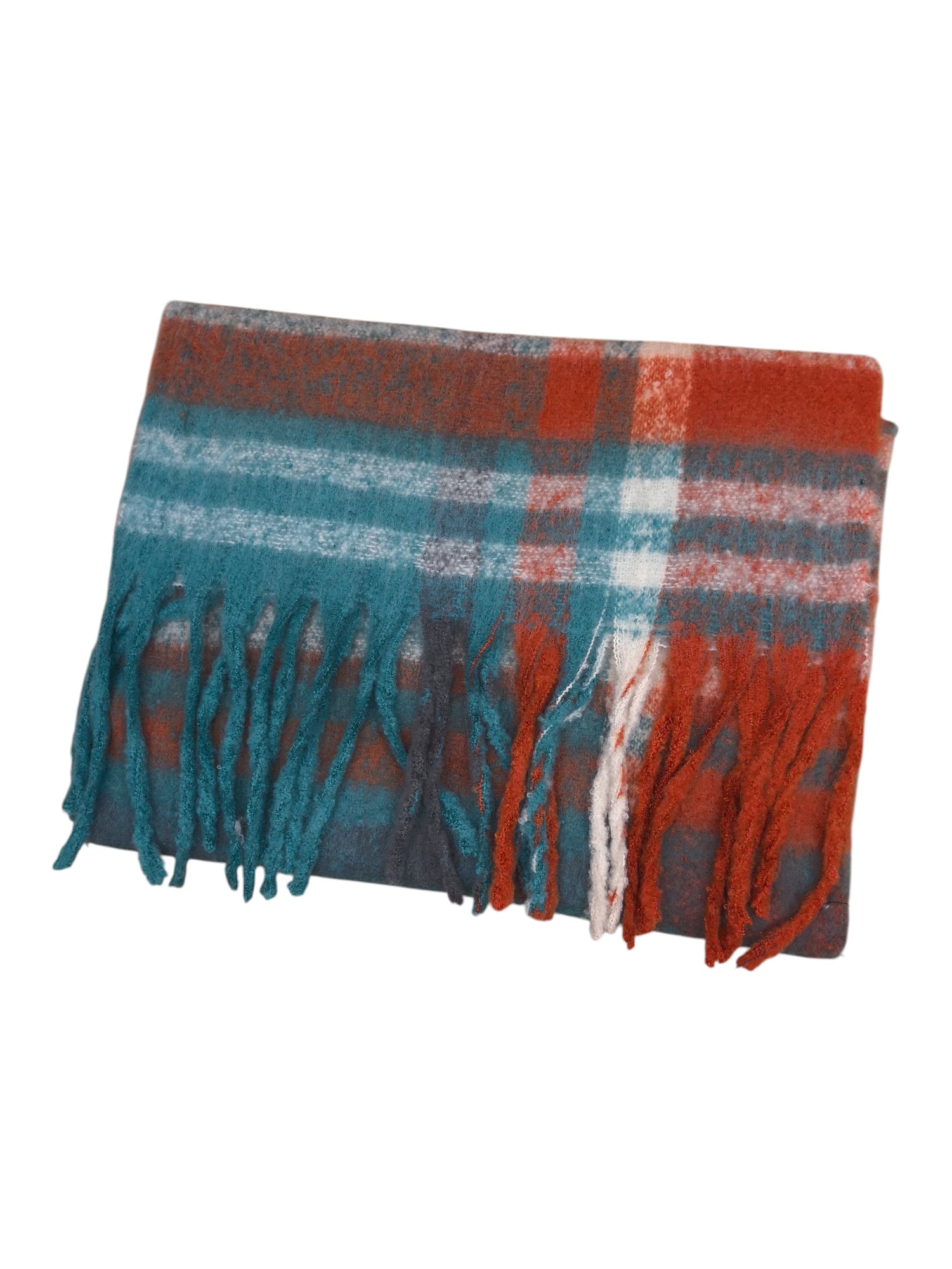 Écharpe châle multicolore épaisse (x12)#14