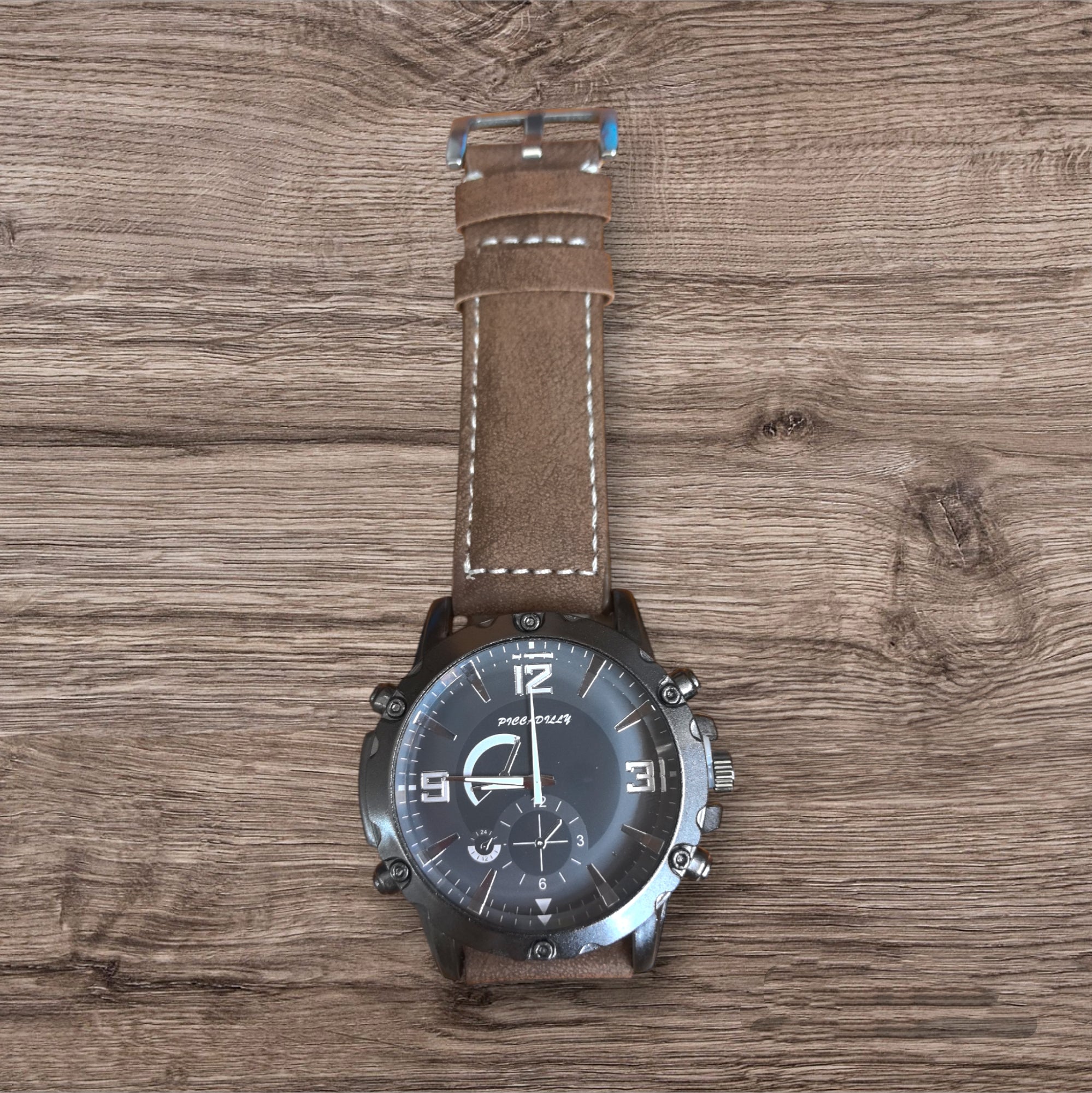Montre homme similicuir   (x6)M222