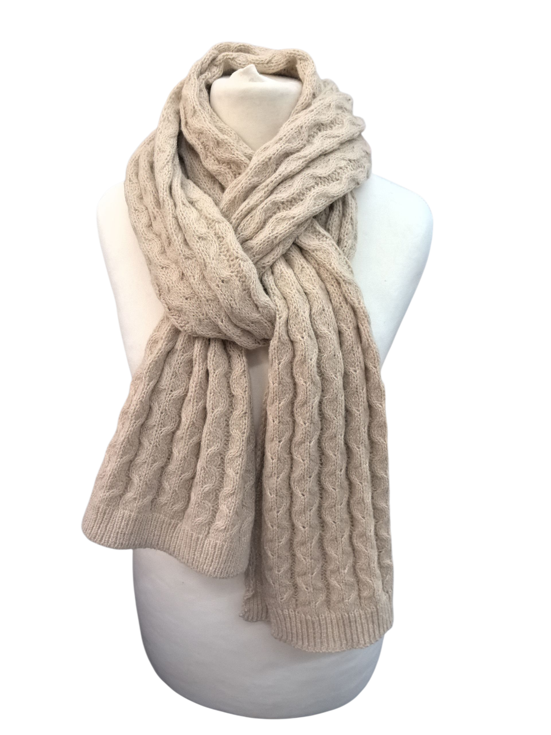 Écharpe tricotèe d'hiver（X8）