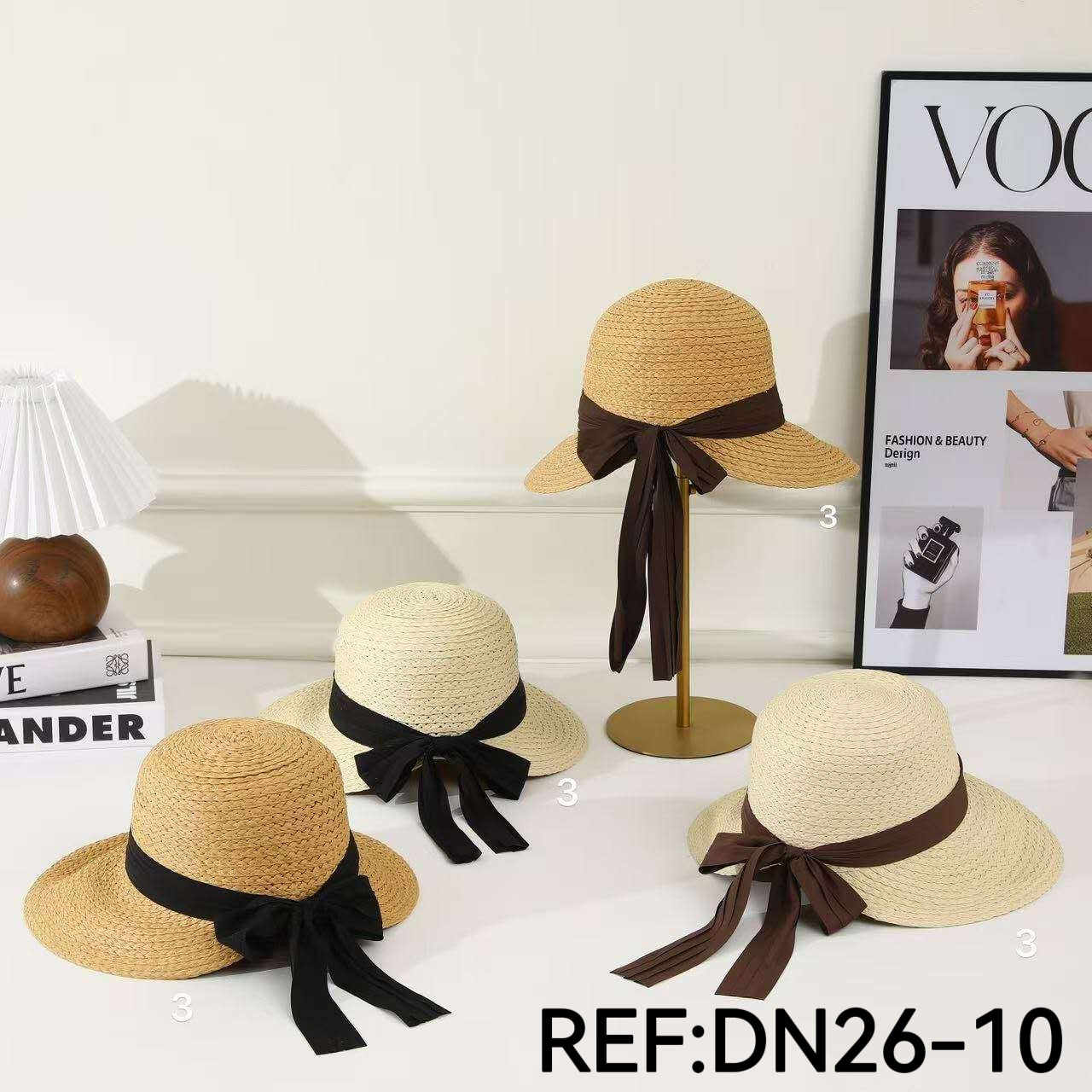 Chapeau de paille femme(x12)#10