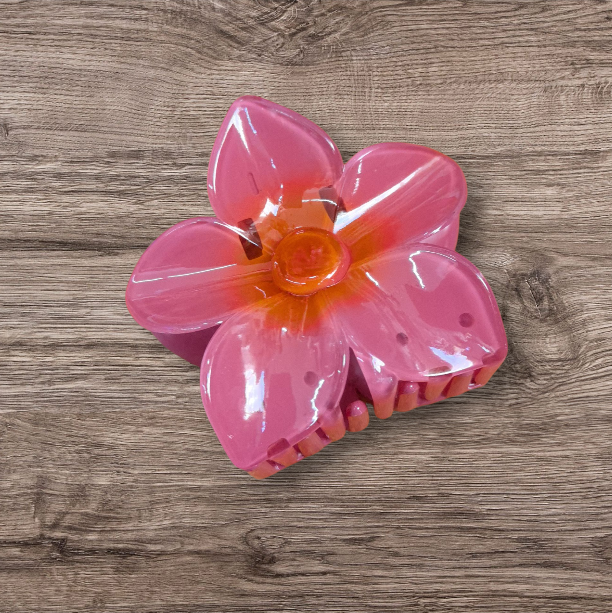 pinces  cheveux  forme  fleur (x12)#8