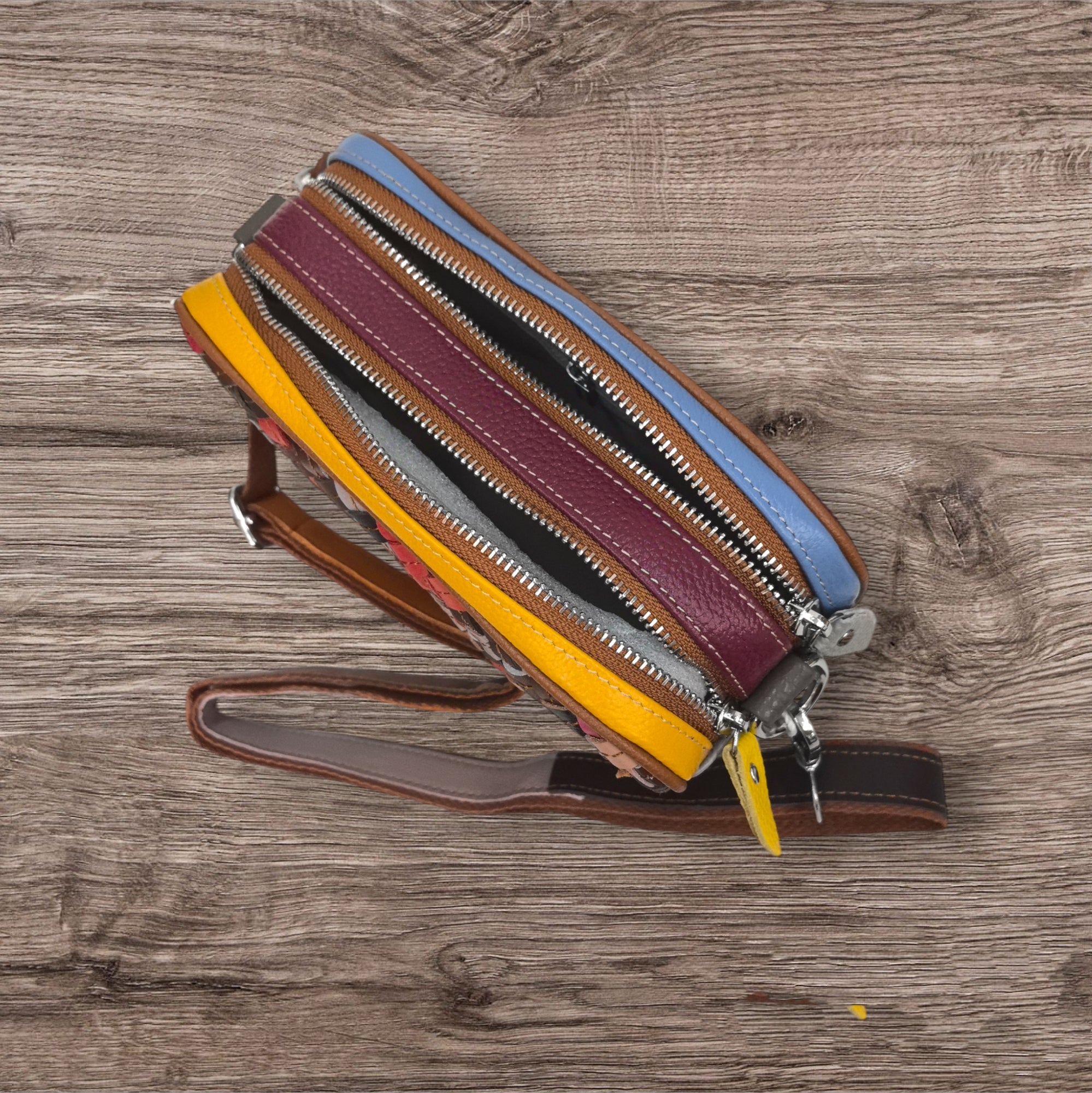 Sac multicouleur  en  Cuir véritable Pour Femme (X5)
