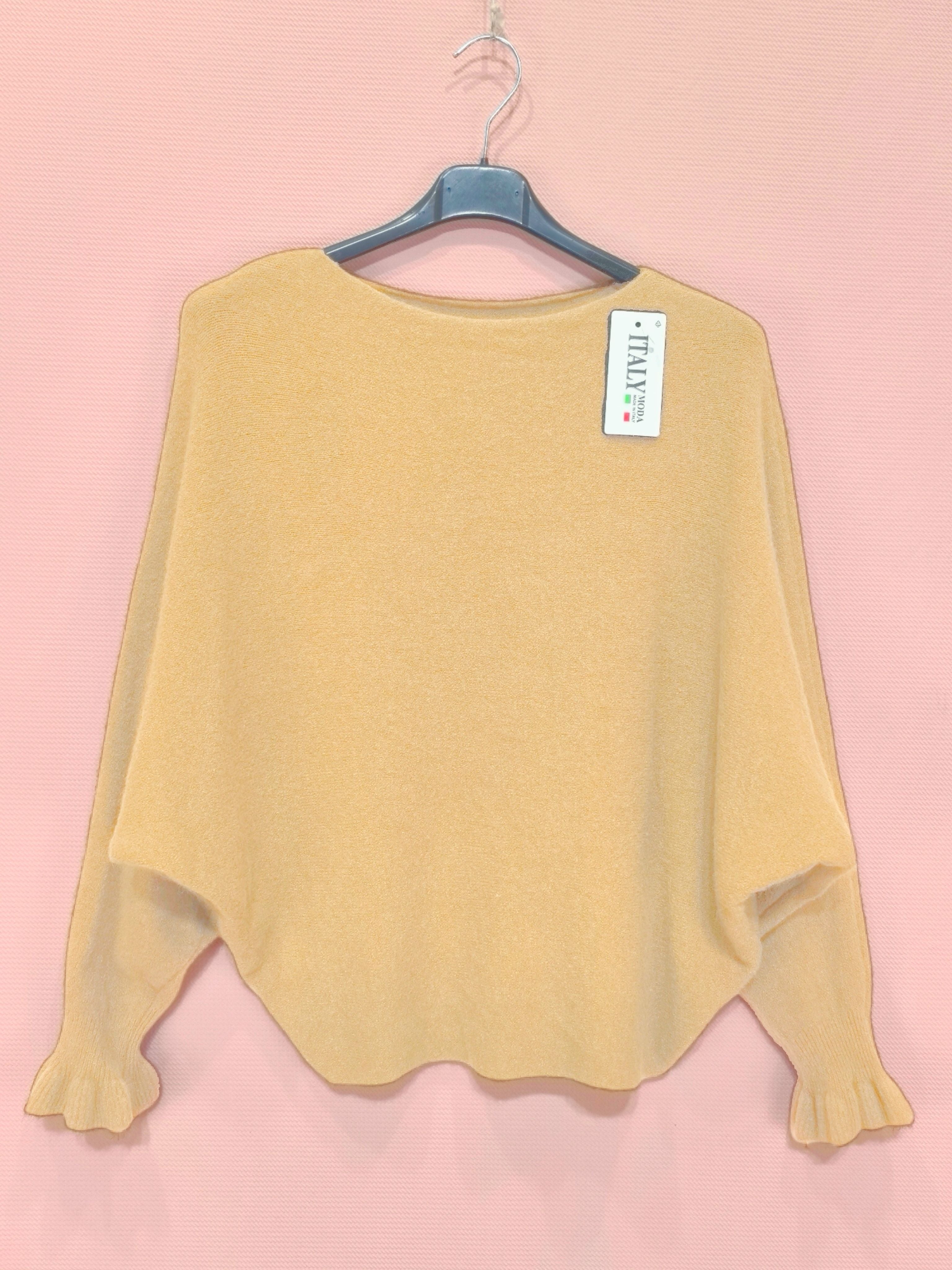 Pull Chauve-Souris à Manches Froncées (x8)