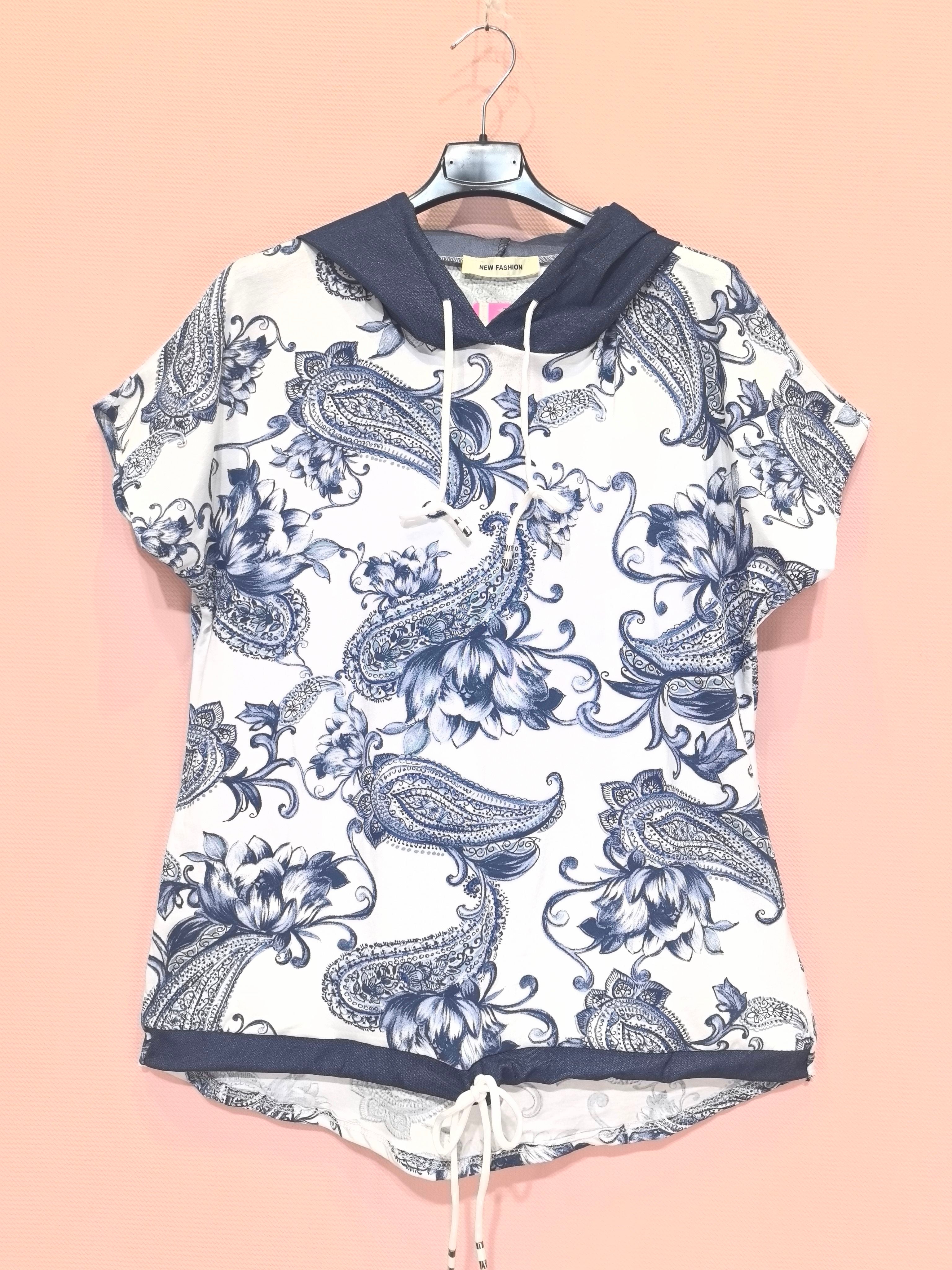 T-shirts Avec Capuche En Jean (x6)