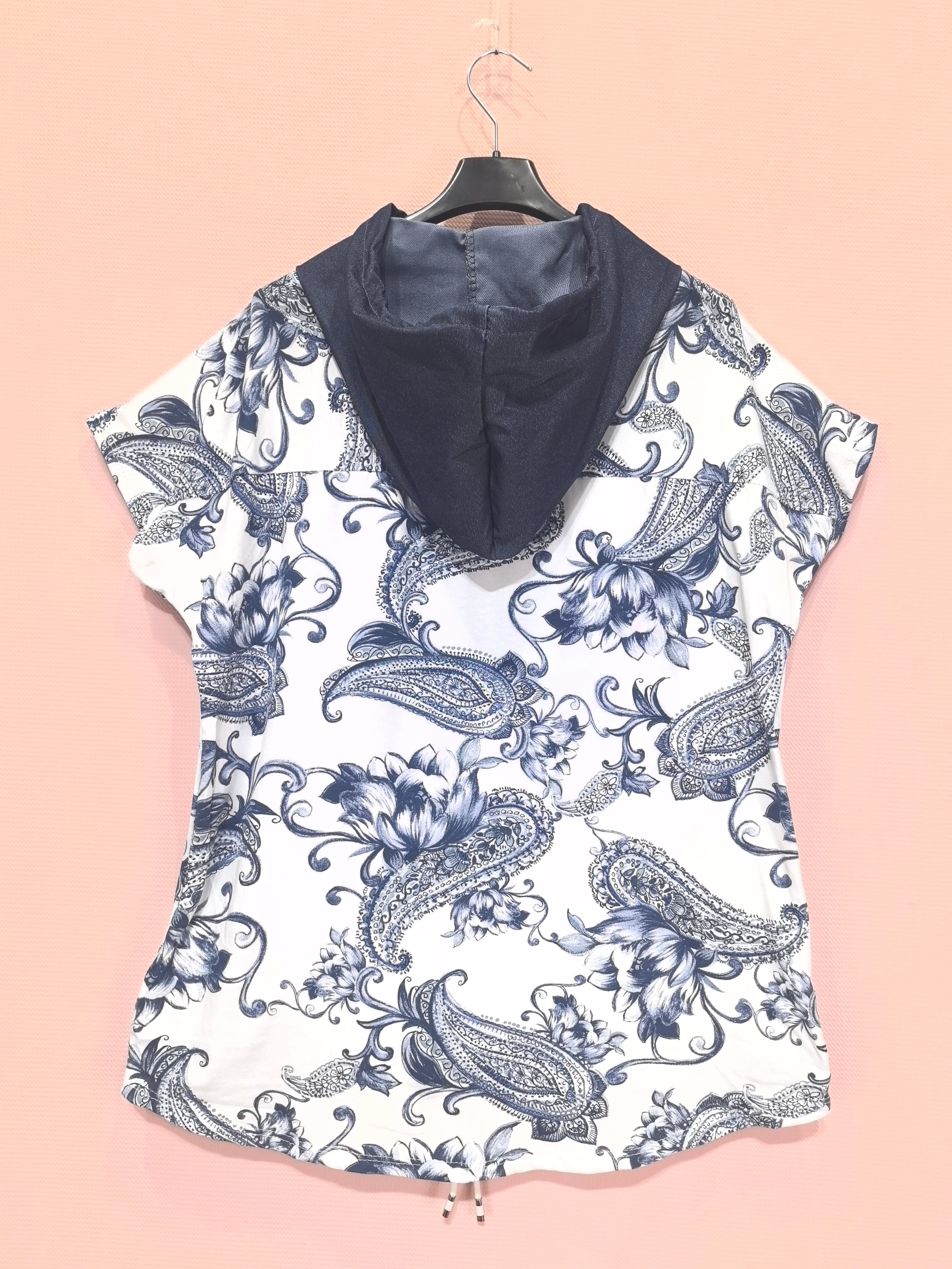 T-shirts Avec Capuche En Jean (x6)