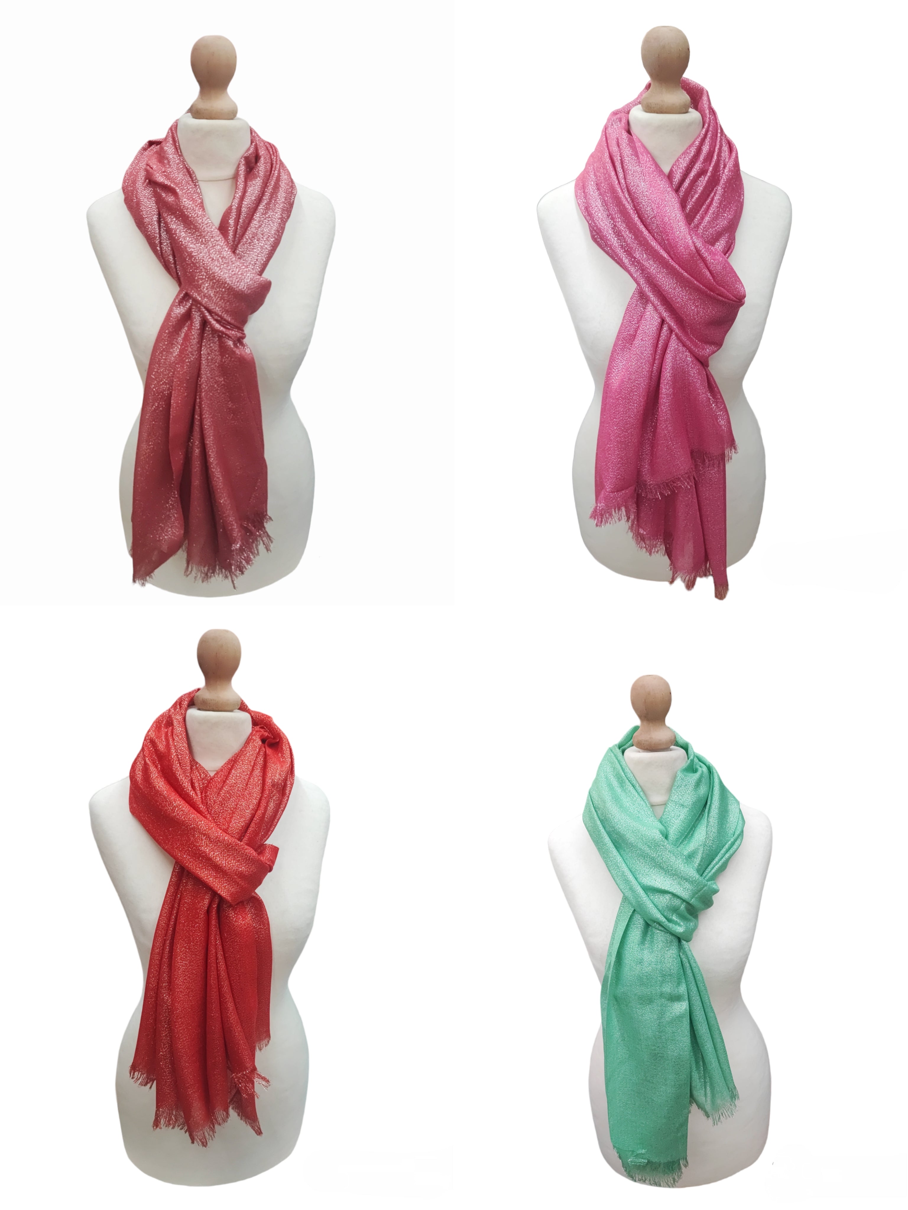 （Foulard en fils d'or et d'argent （x12）#12