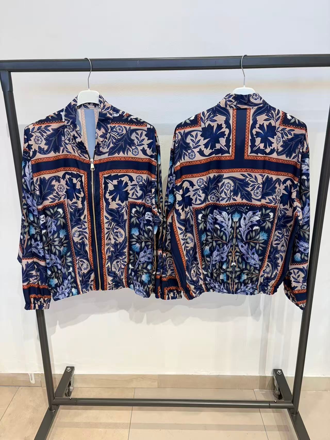 Veste Légère Imprimée (x6)