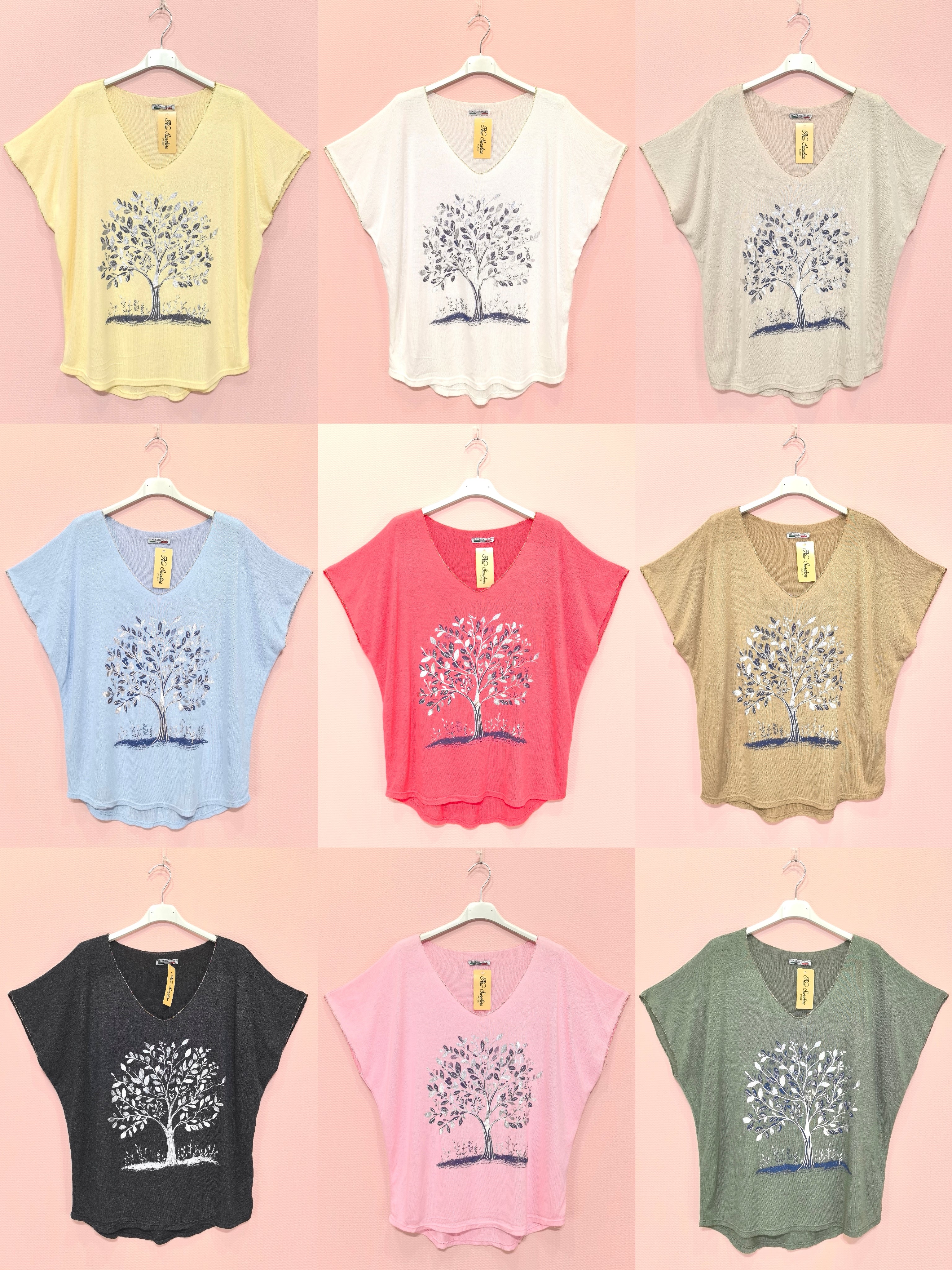 T-shirts Arbre De La  Vie (x8)