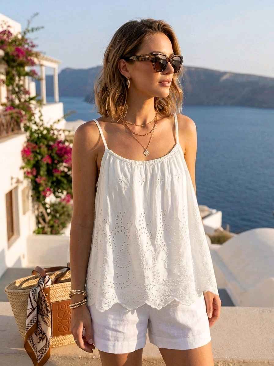 Top Broderie (x8)