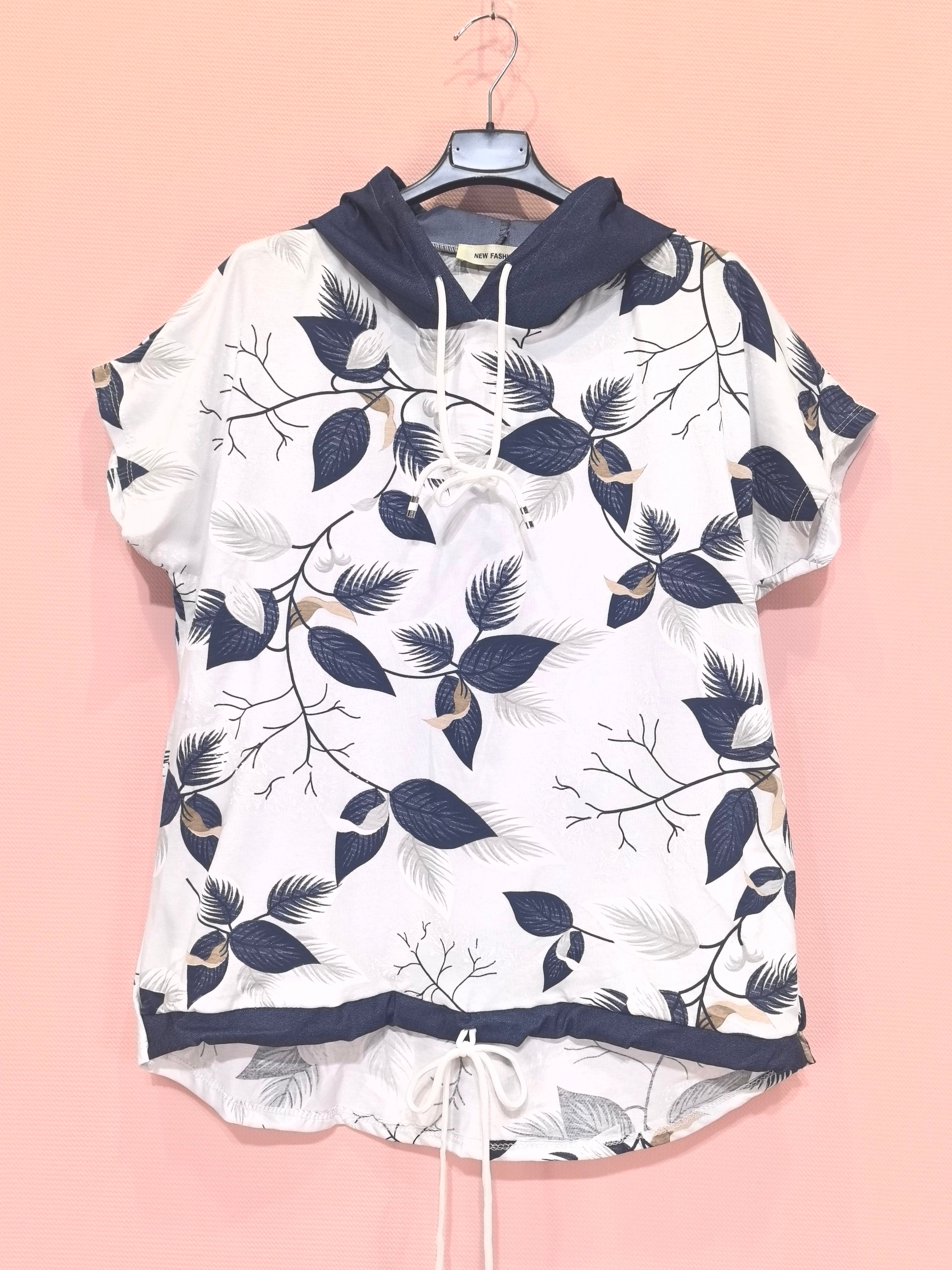 T-shirts Avec Capuche En Jean (x6)