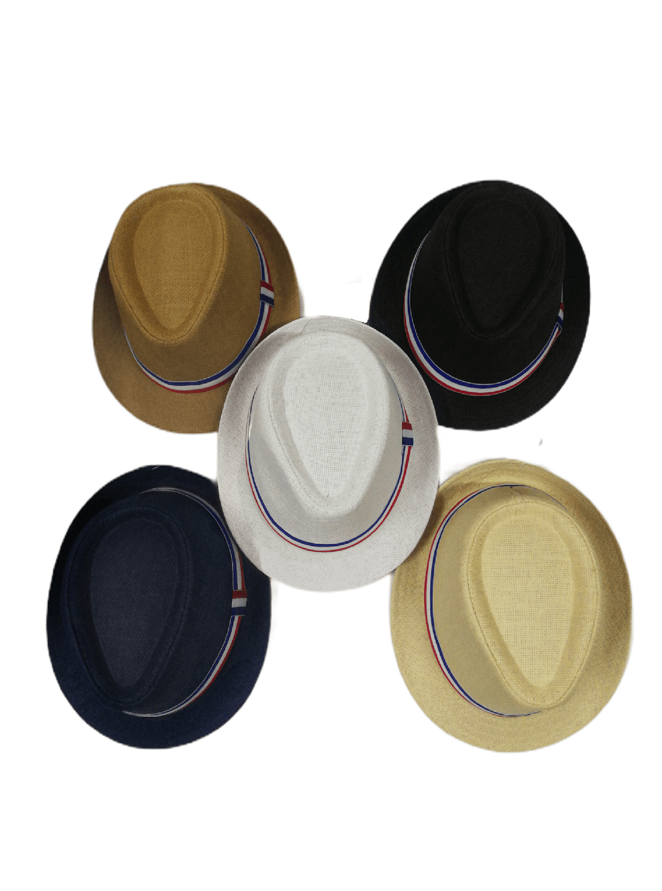 Chapeaux de paille France  (x12) 1,90€/unité | Grossiste-pro