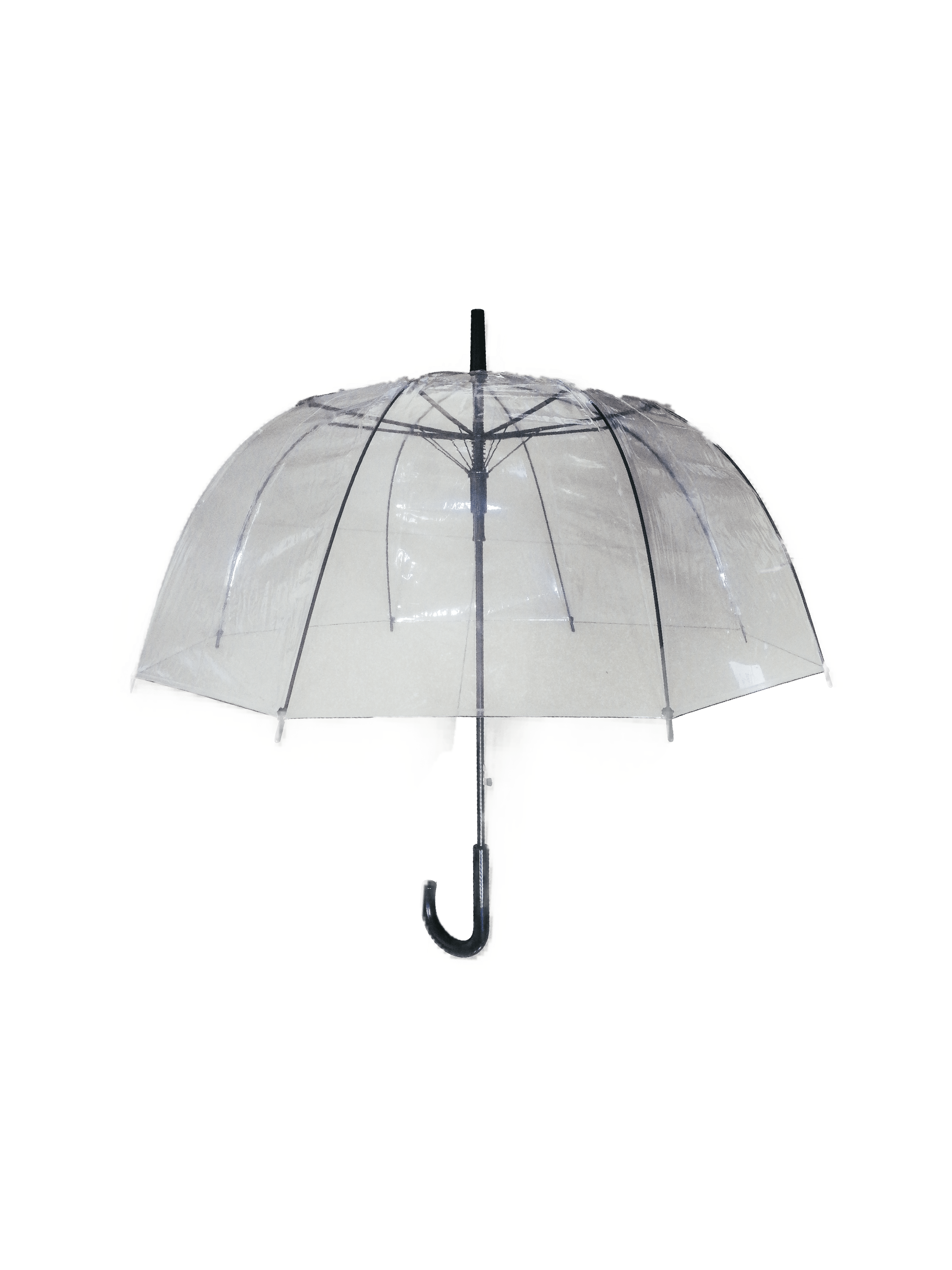 Parapluie transparent long  (x12) 6511