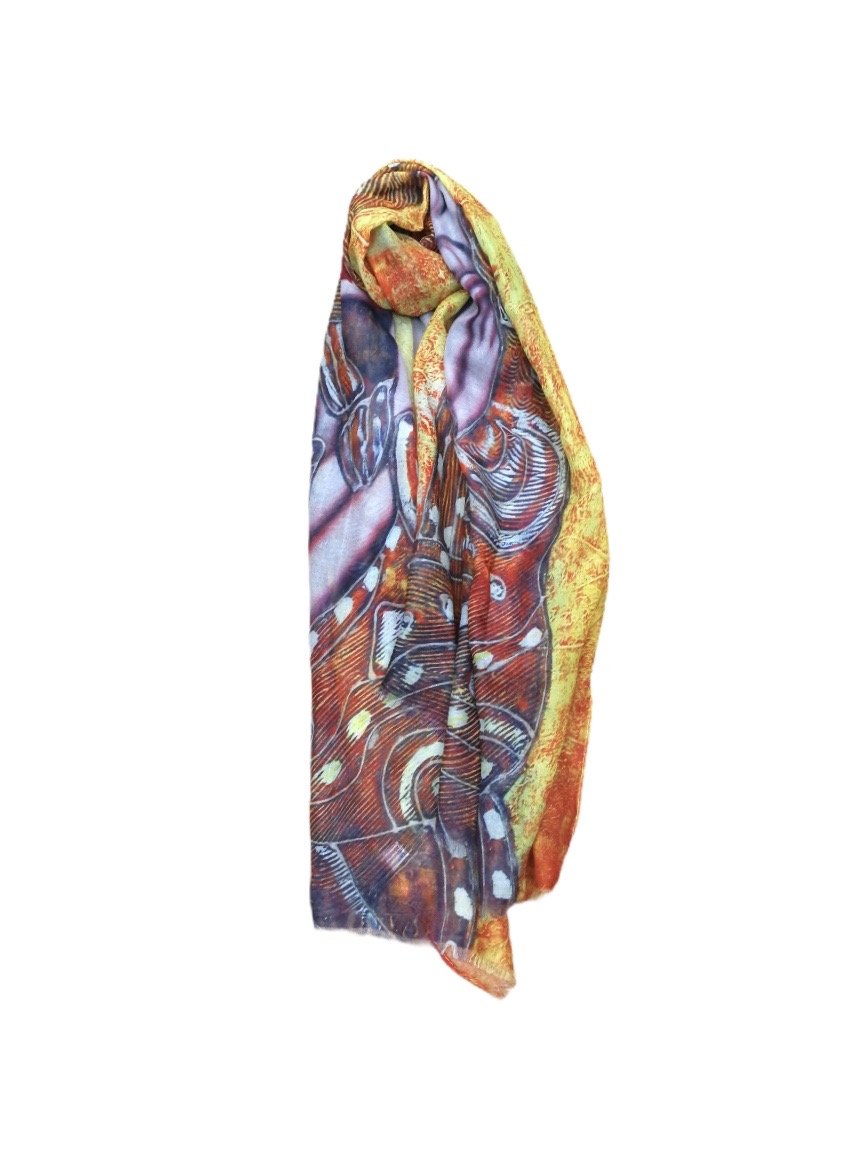 Foulard étole tableau femme    (x3) 3,50€/unité | Grossiste-pro