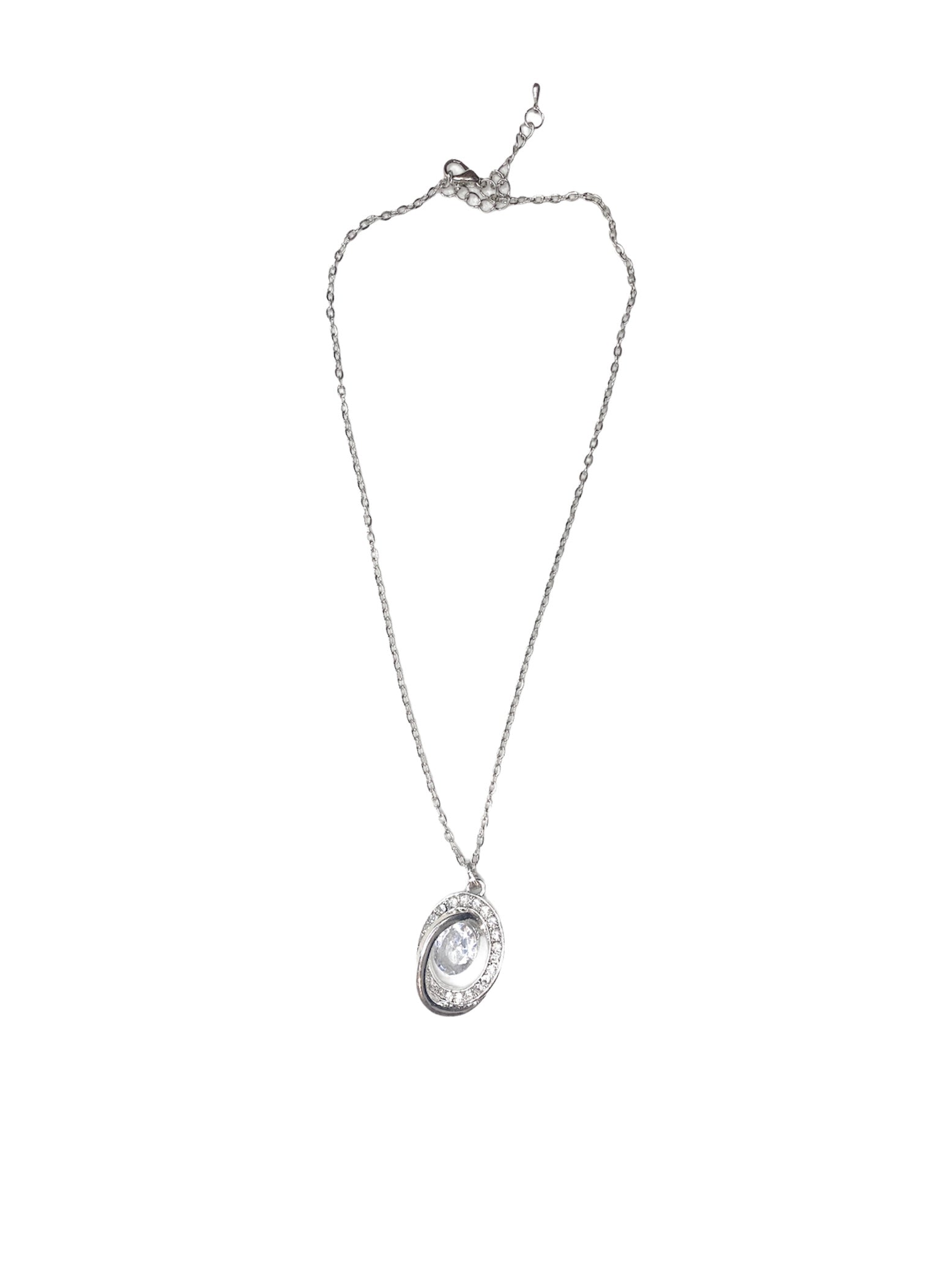 Oval pendant necklace (x4)