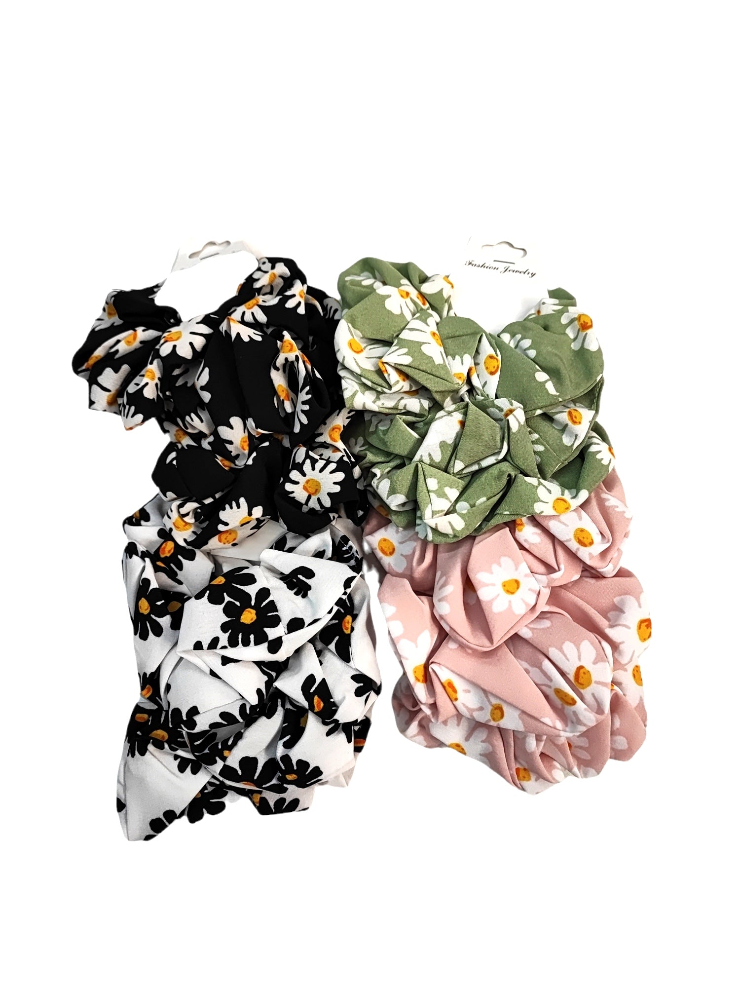 Chouchou  Scrunchie élastique froufrou   (x12)