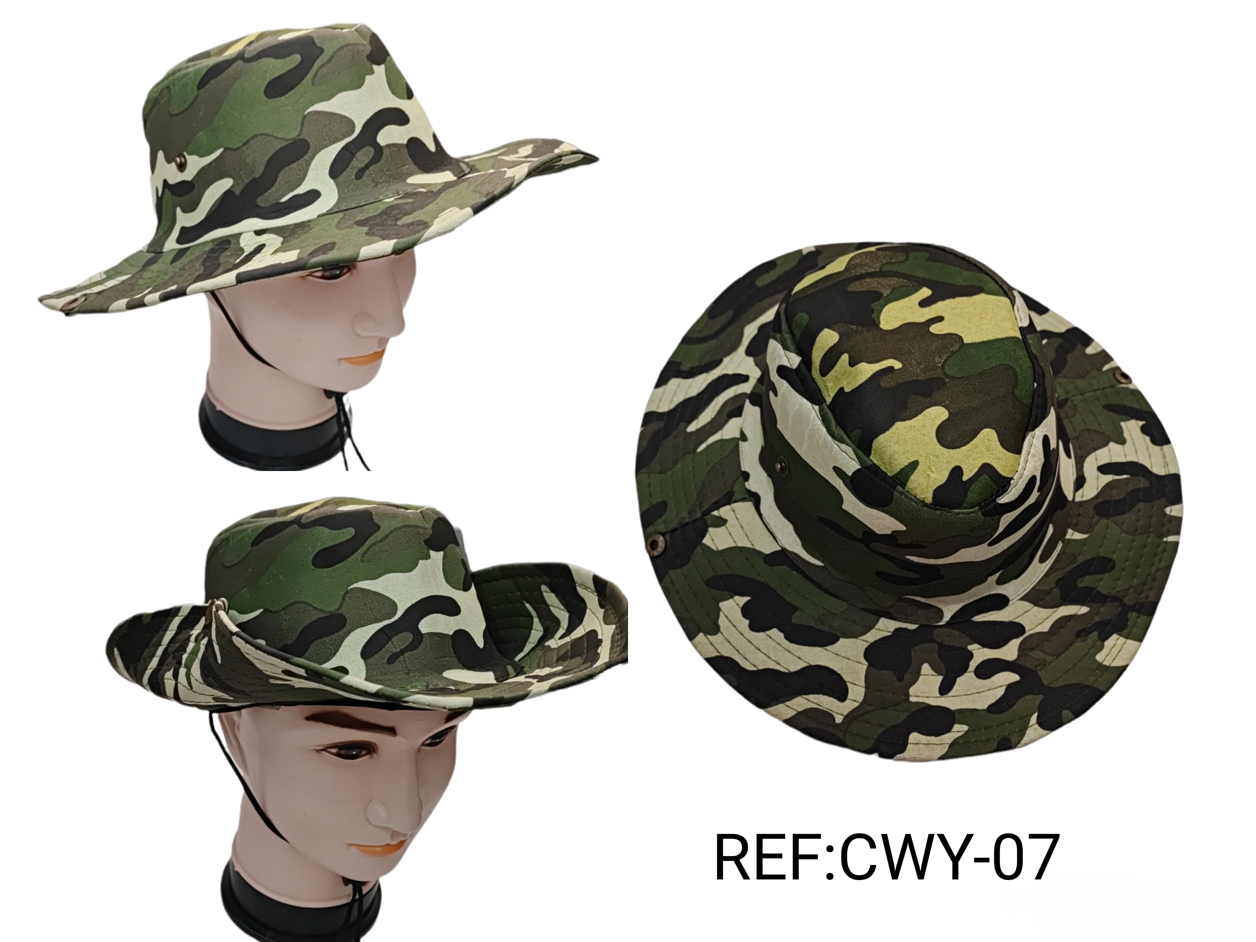 Chapeau de cowboy  militaire (x6)