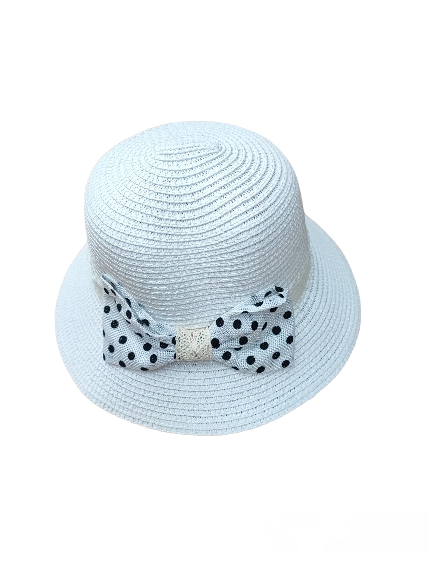 Chapeaux de paille  motif  noeud des points (x12)