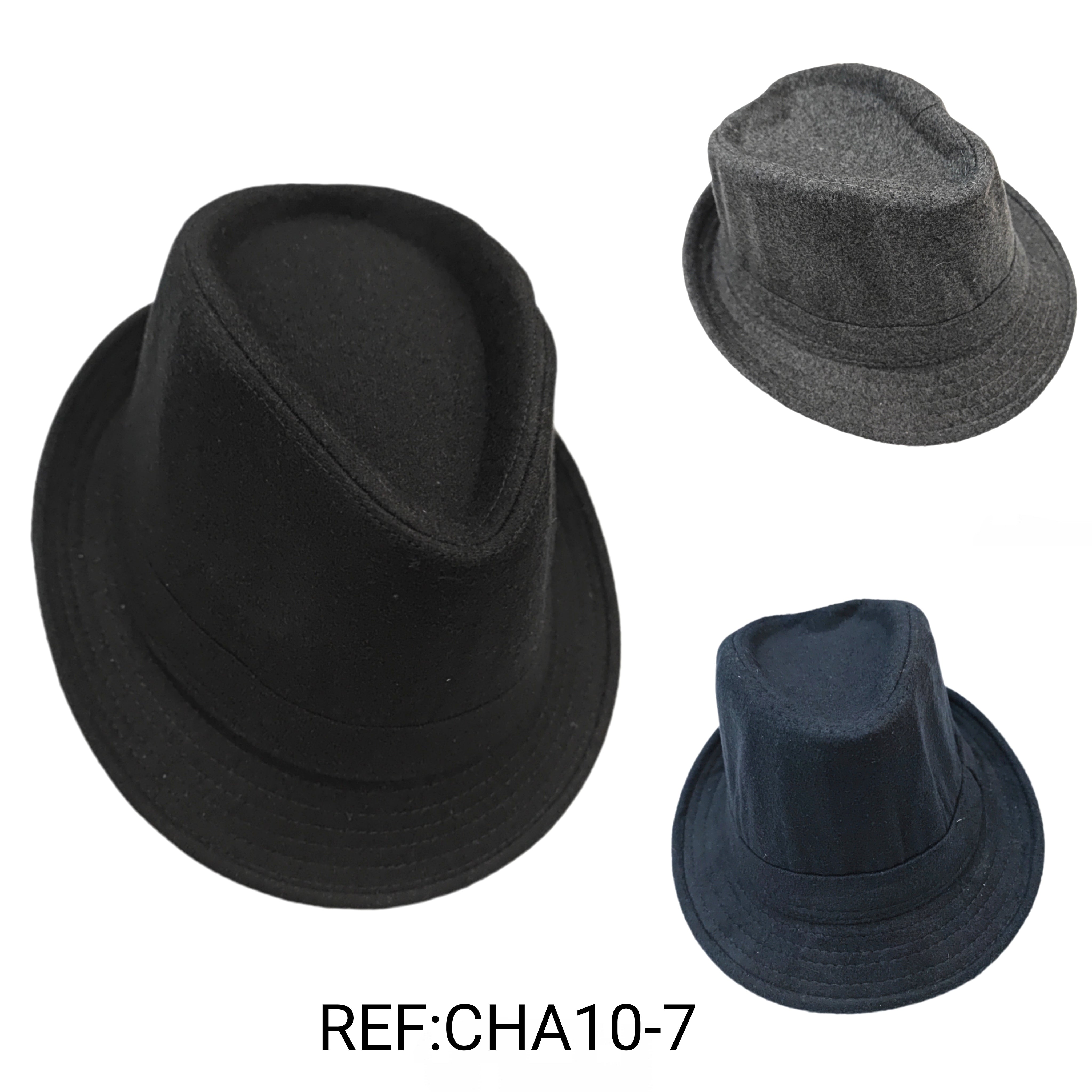 MEN'S felt borsalino hat (x12)