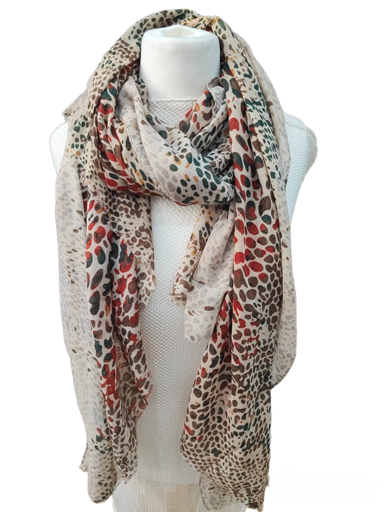Snake pattern scarf (x12)