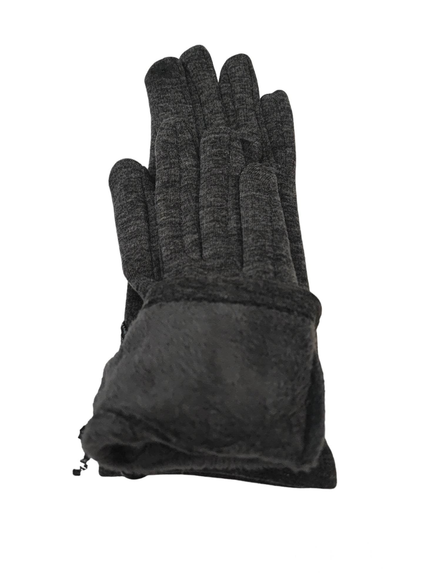 Tweed effect pompom tactile gloves (x12)