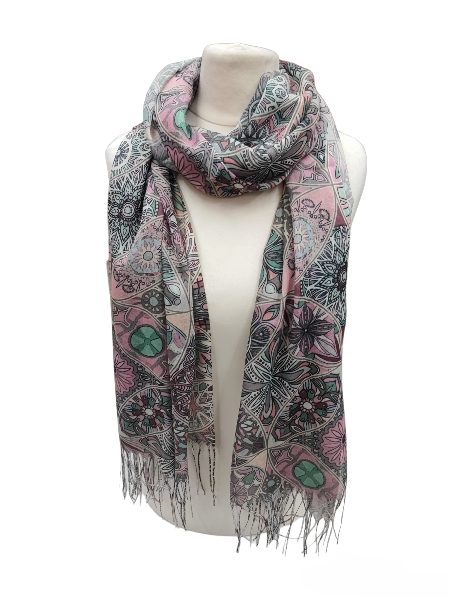 Foulard motif rond (x12)#16