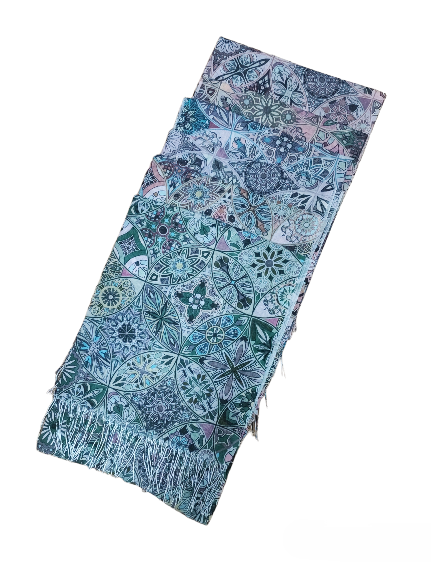 Foulard motif rond (x12)#16