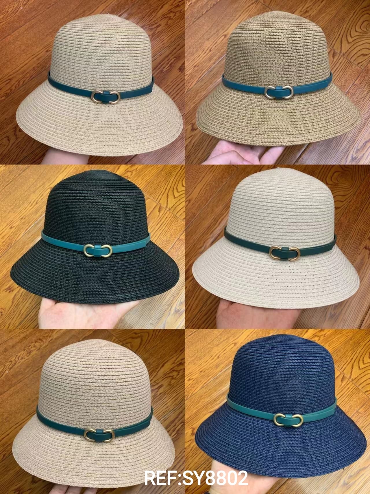 Chapeau  boucle de ceinture(x12)