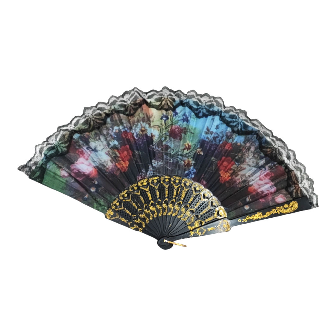 Fans with flower pattern (x12)#8