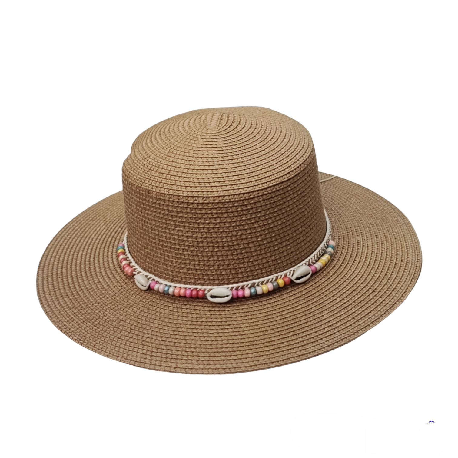 chapeau de paille coquillage (x12)
