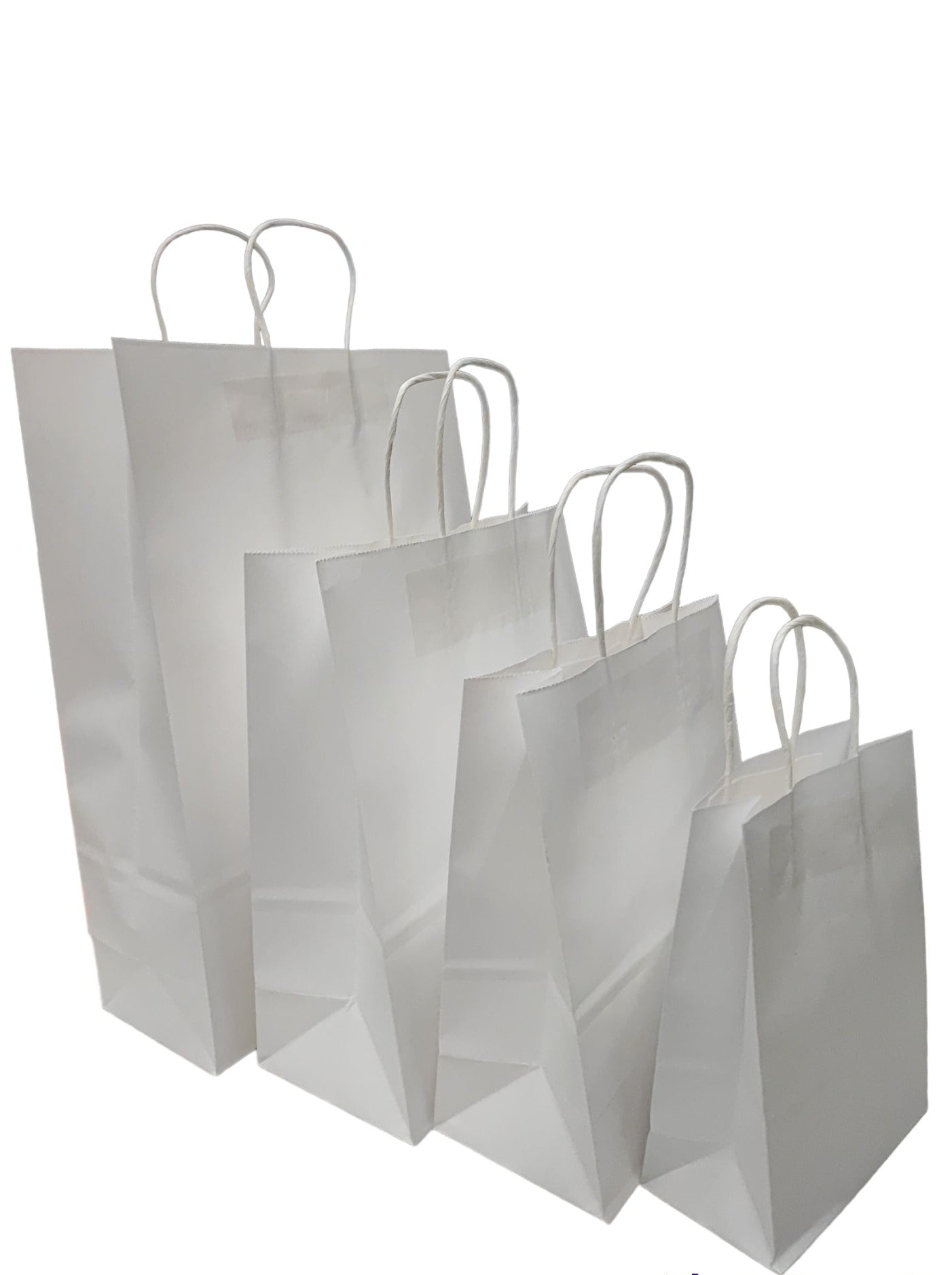 Kraft paper bags 4 sizes (2x12)