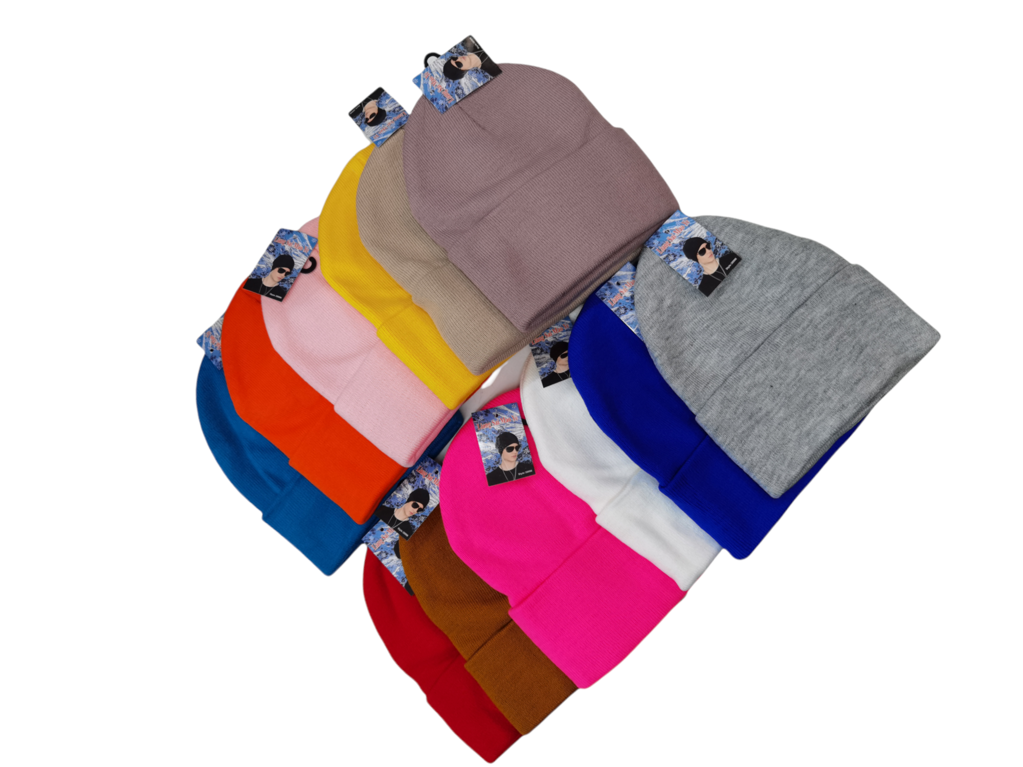 Bonnet tricot simple    (x12)
